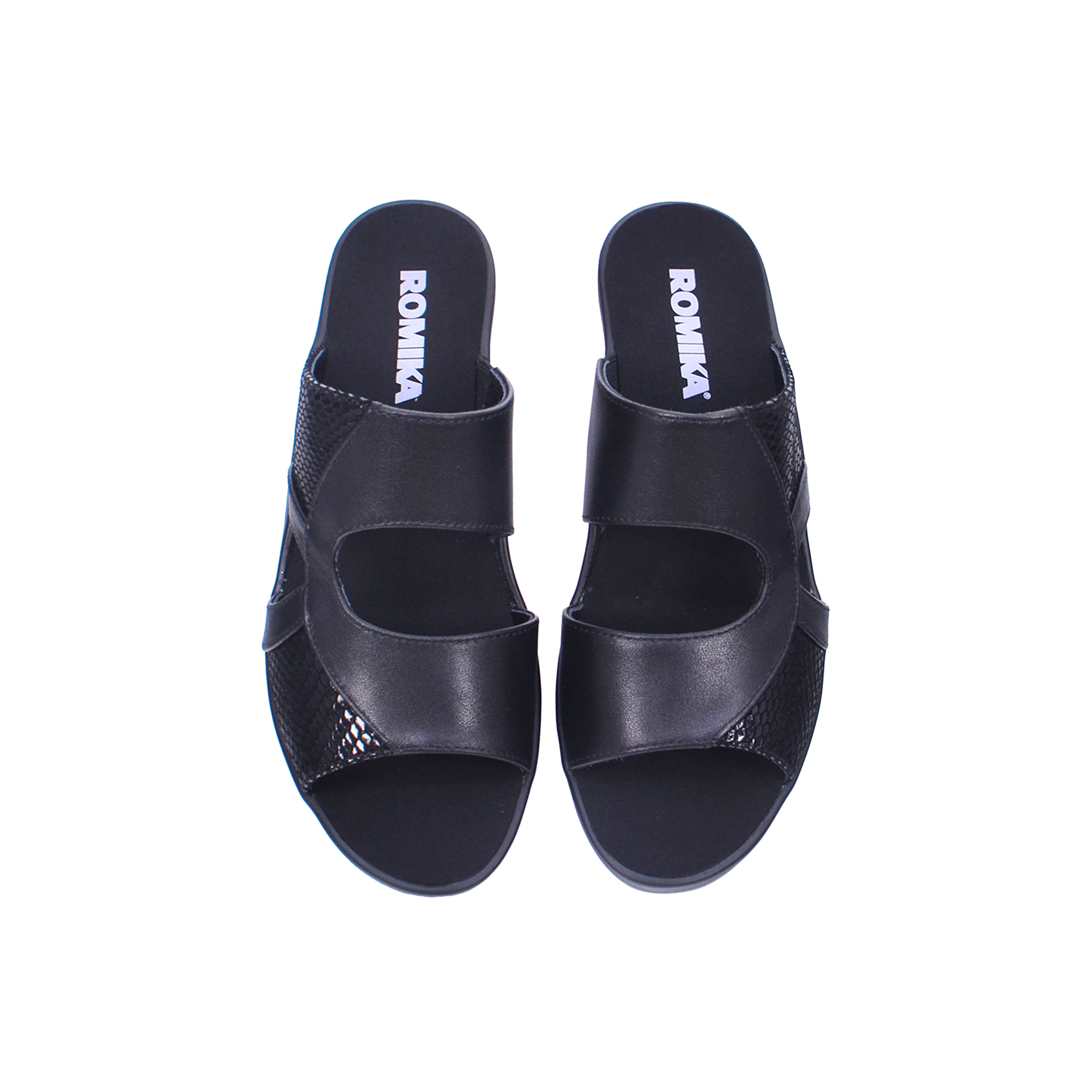 Romika Mokassetta 30506-AR930100 Women's Sandals #color_Black