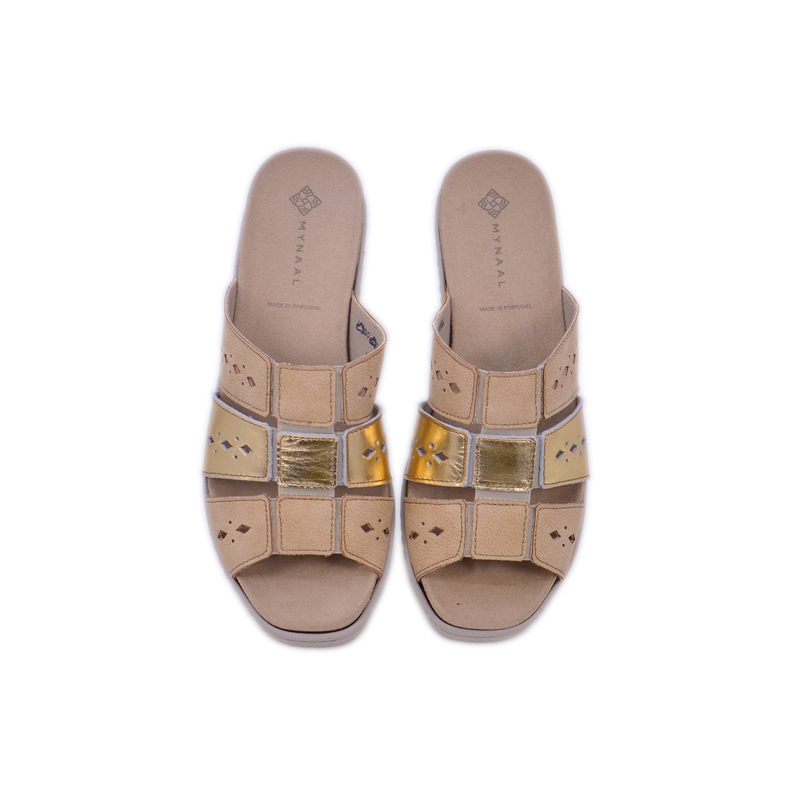 Mynaal Milan 21509PT Women's Sandals #color_Beige