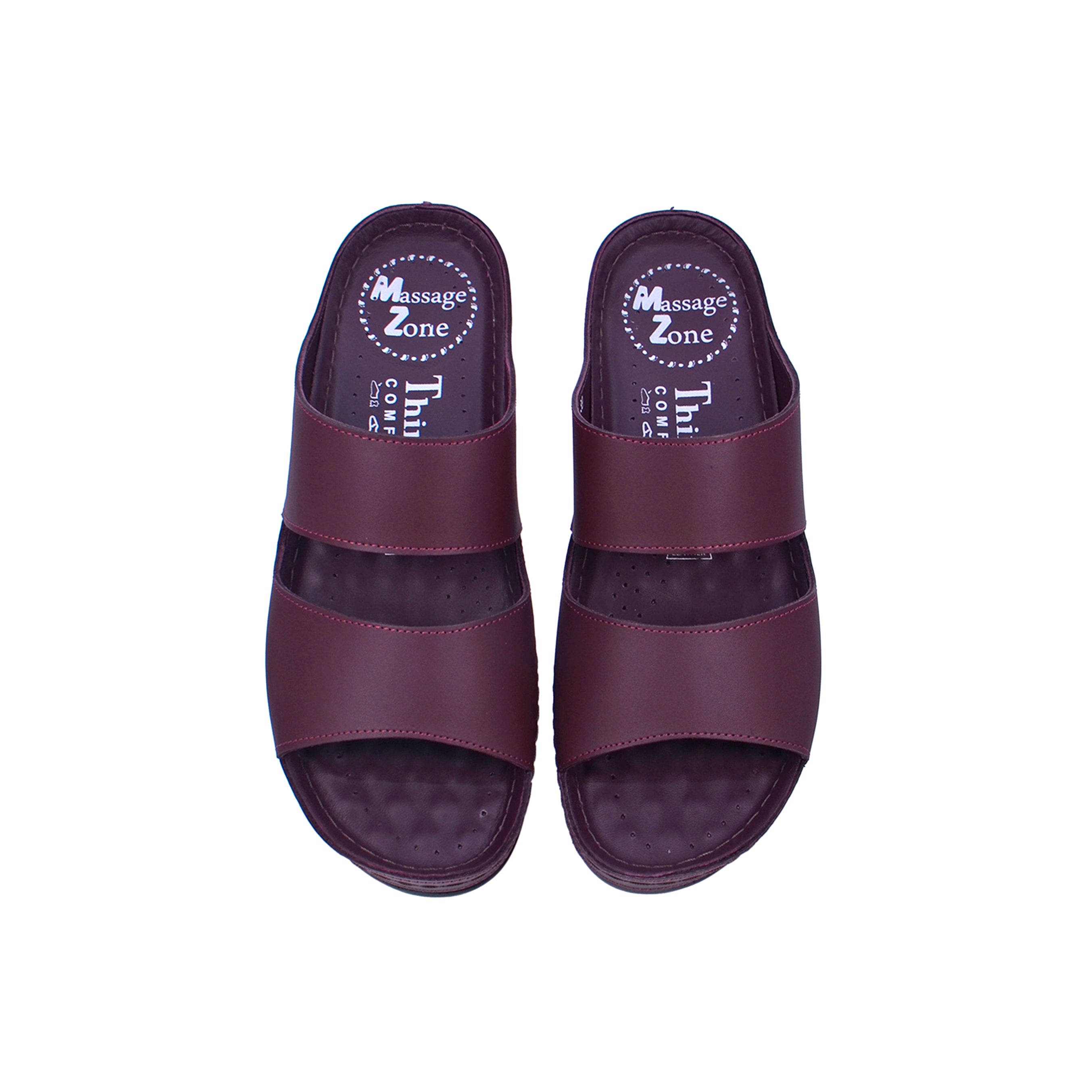 Think TL-21 Women's Sandals #color_Maroon