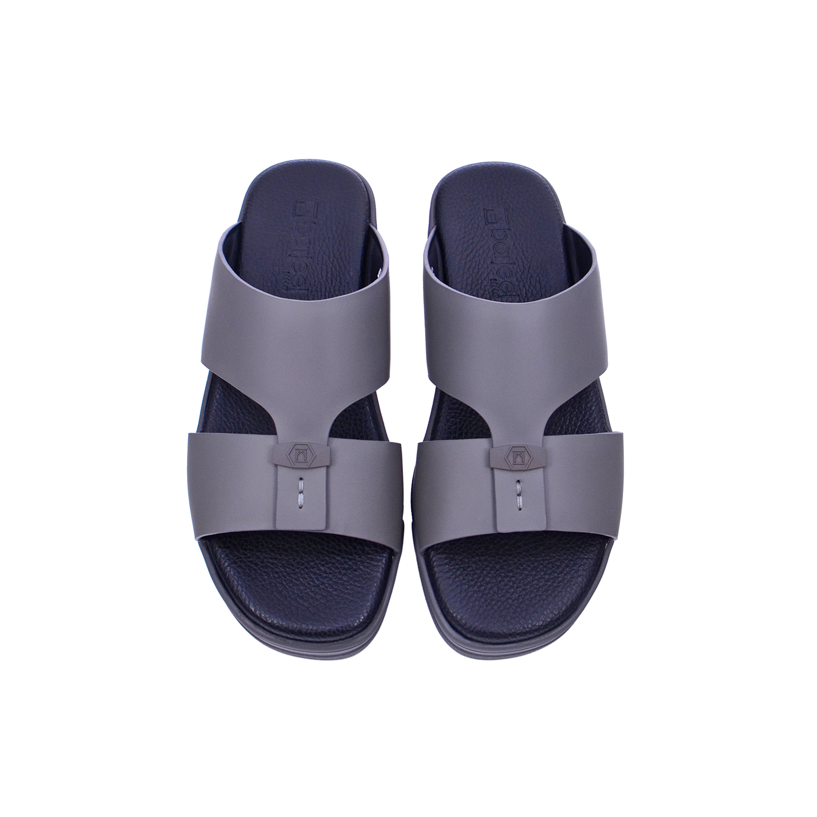 Barjeel Uno MSA 153 Men's Sandals #color_Gray
