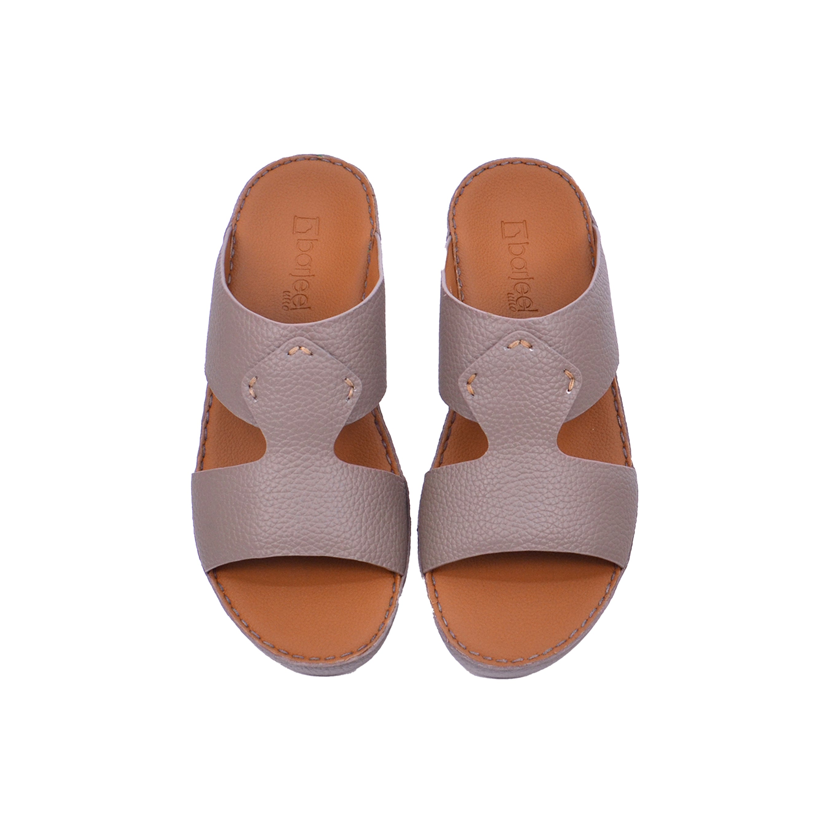 Barjeel Uno BS 41 Men's Sandals #color_Beige