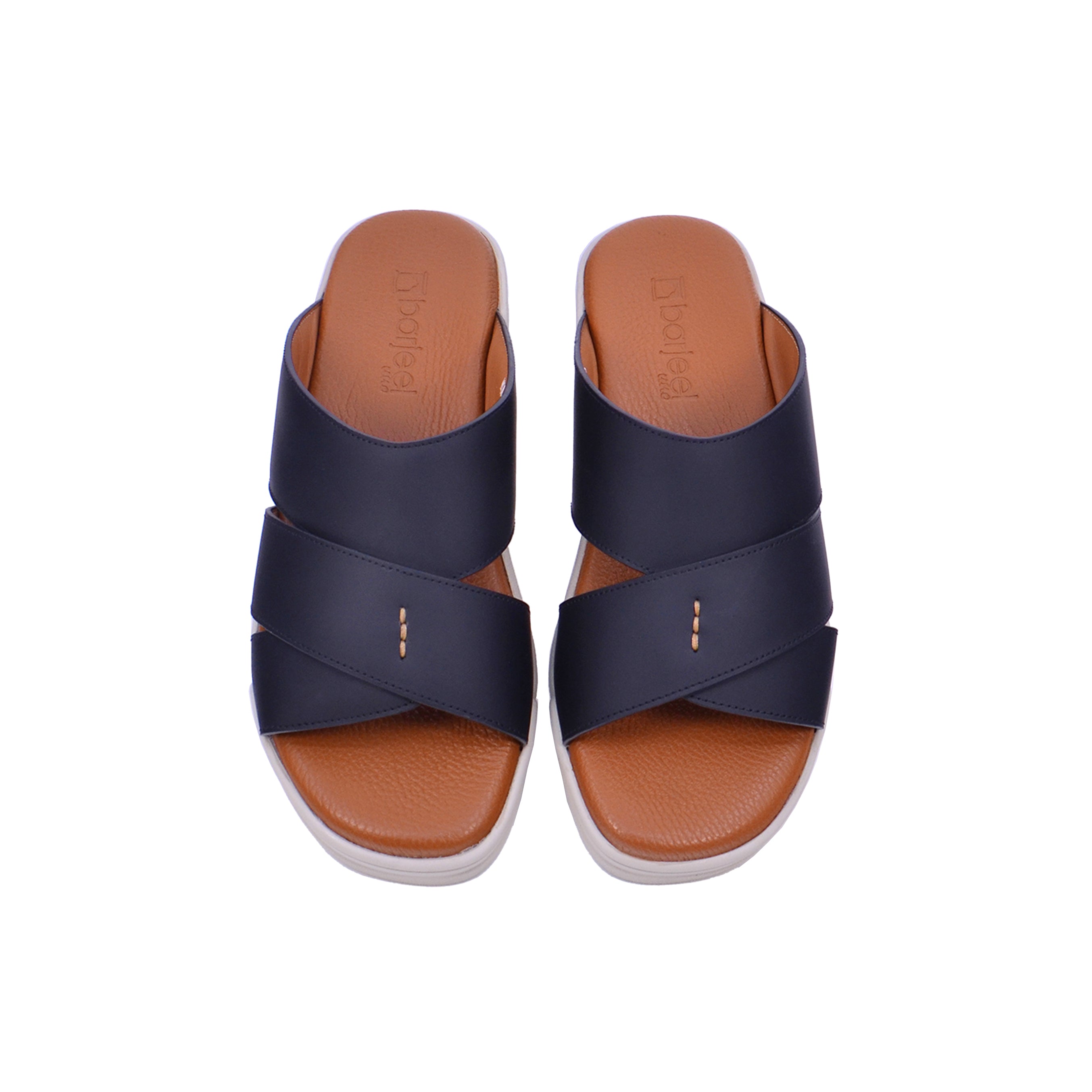 Barjeel Uno MSA 125 Men's Sandals #color_Black