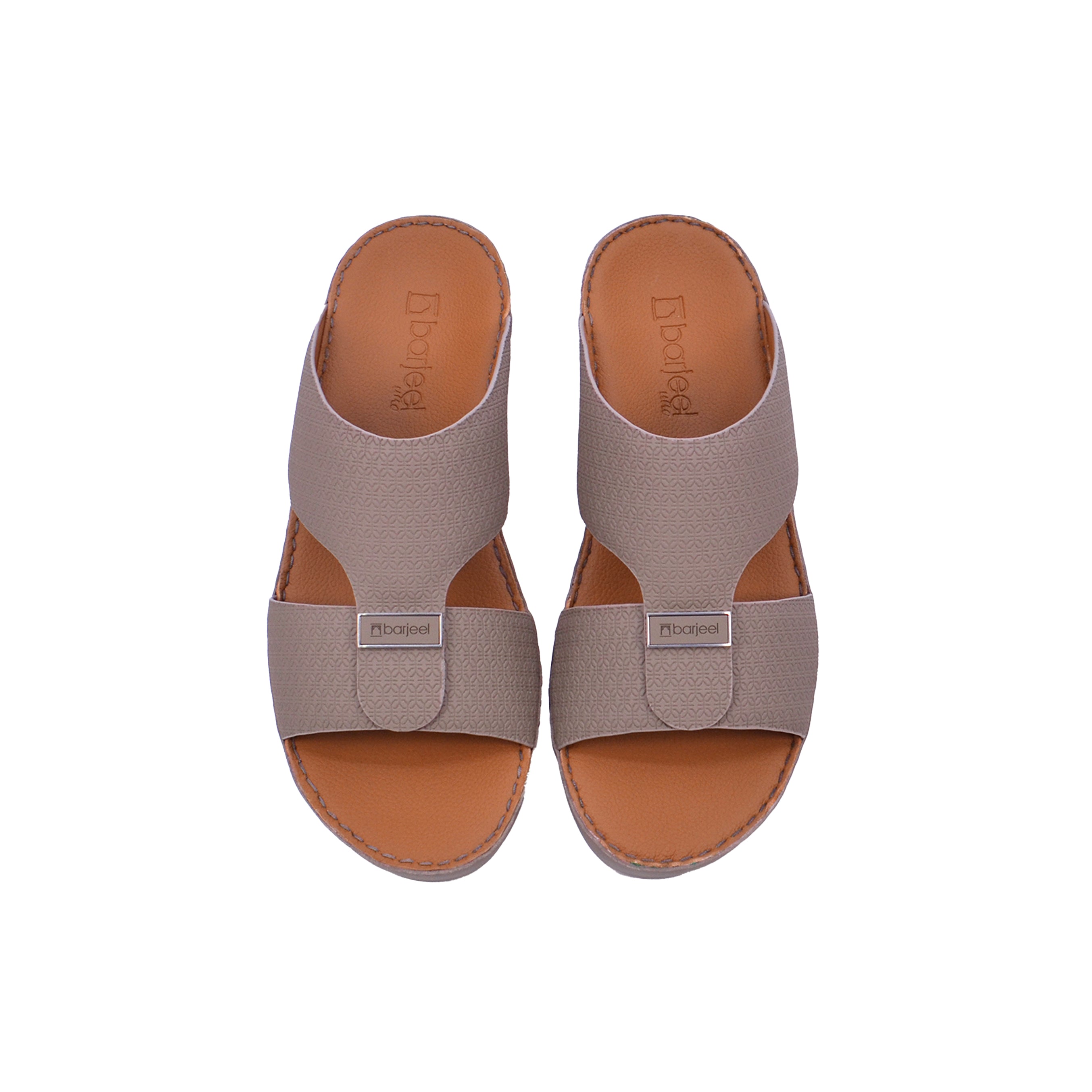 Barjeel Uno BS 40 Men's Sandals #color_Beige