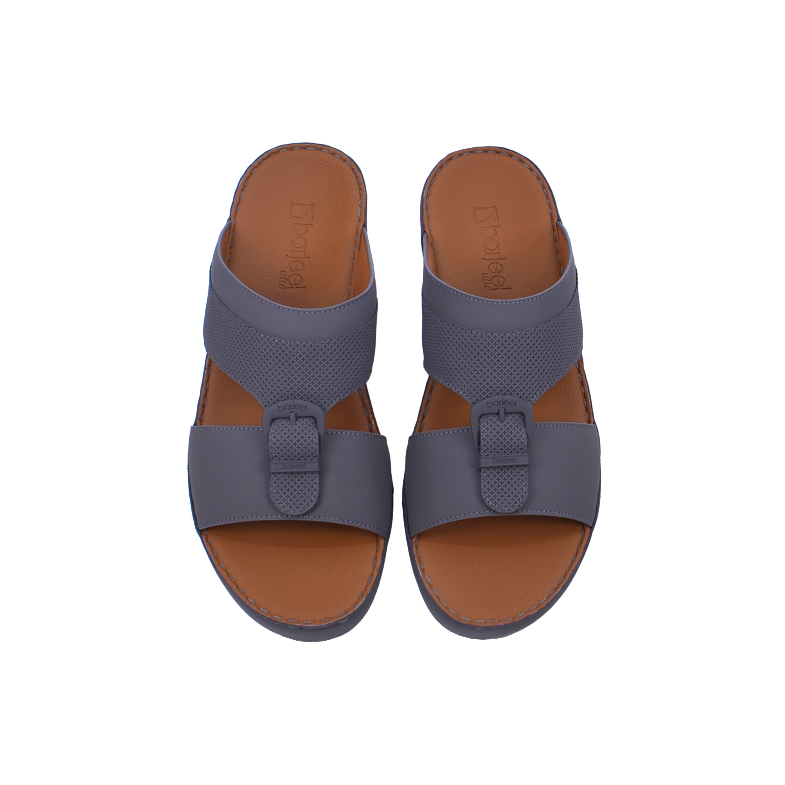 Barjeel Uno BS52 Men's Sandals #color_Gray