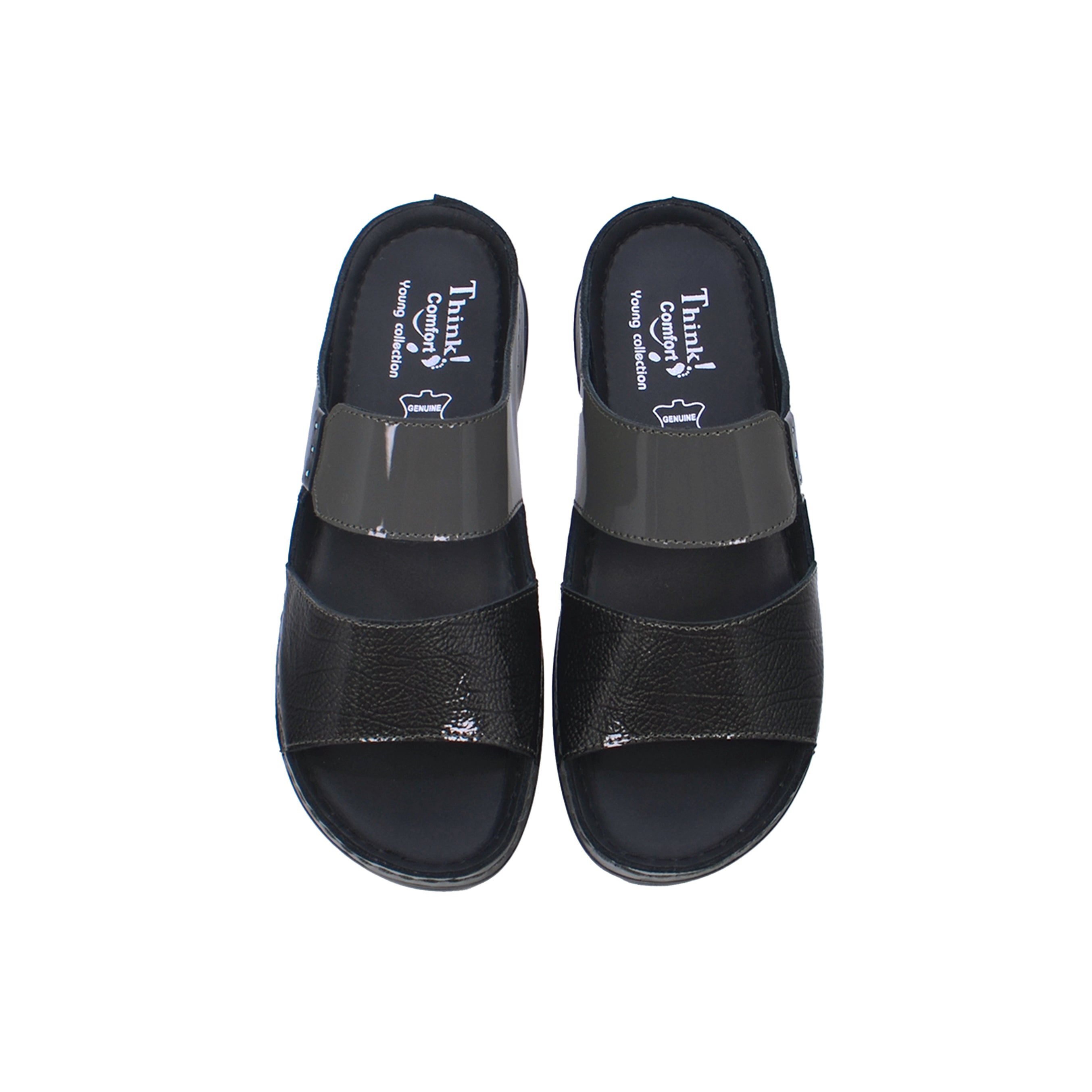 Think 106-136 Women's Sandals #color_Gray