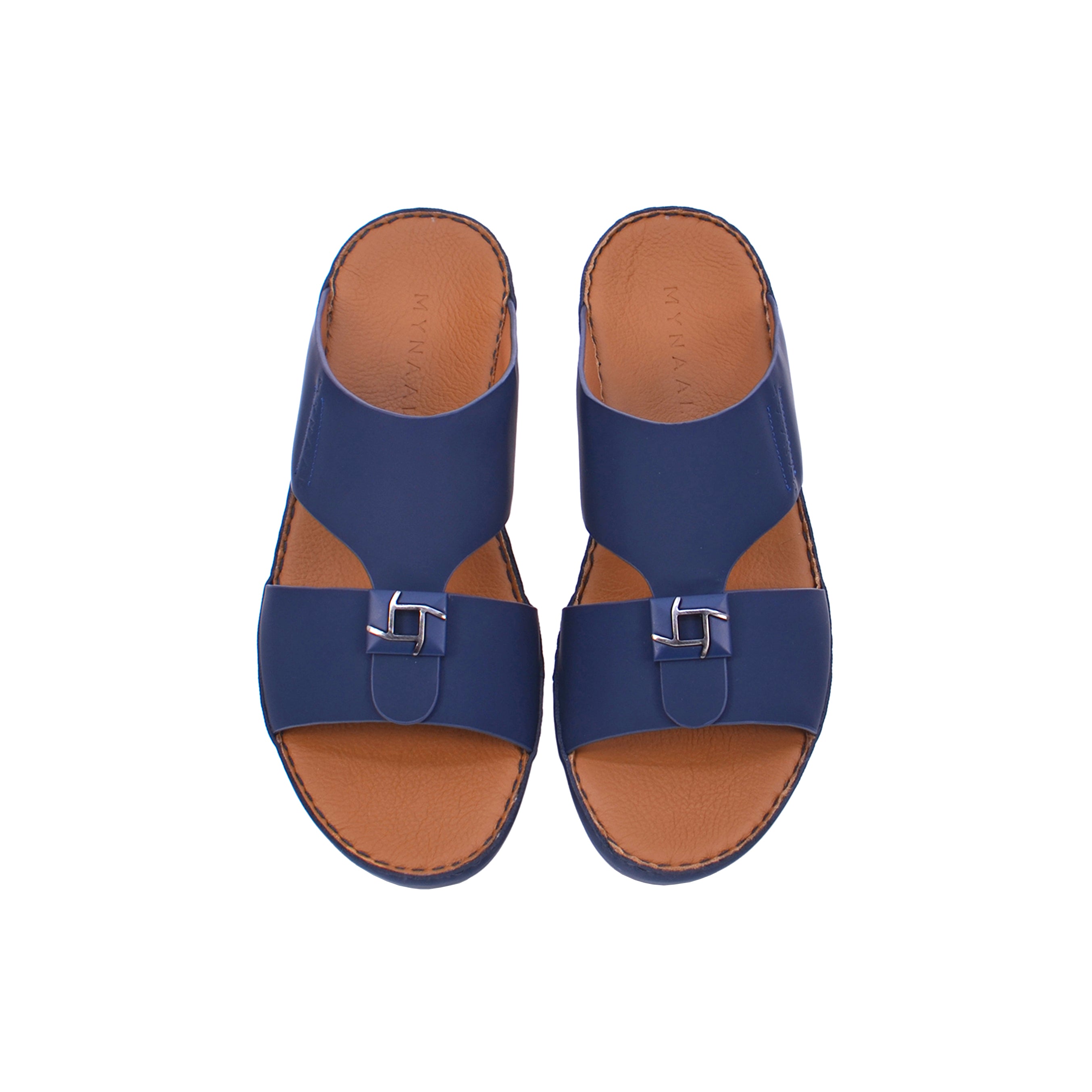 Mynaal MYL 003 Men's Arabic Sandals #color_Navy