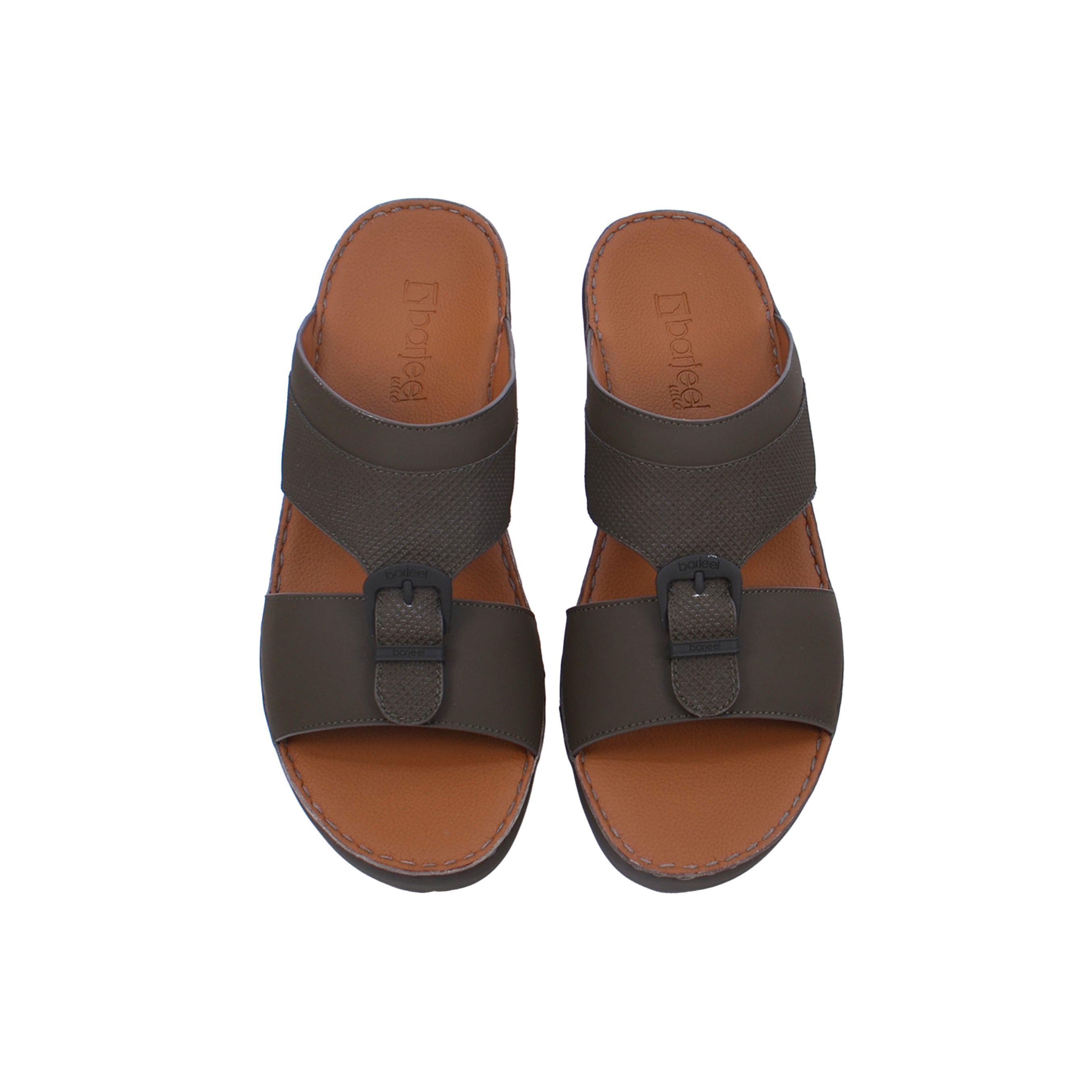 Barjeel Uno BS52 Men's Sandals #color_Green
