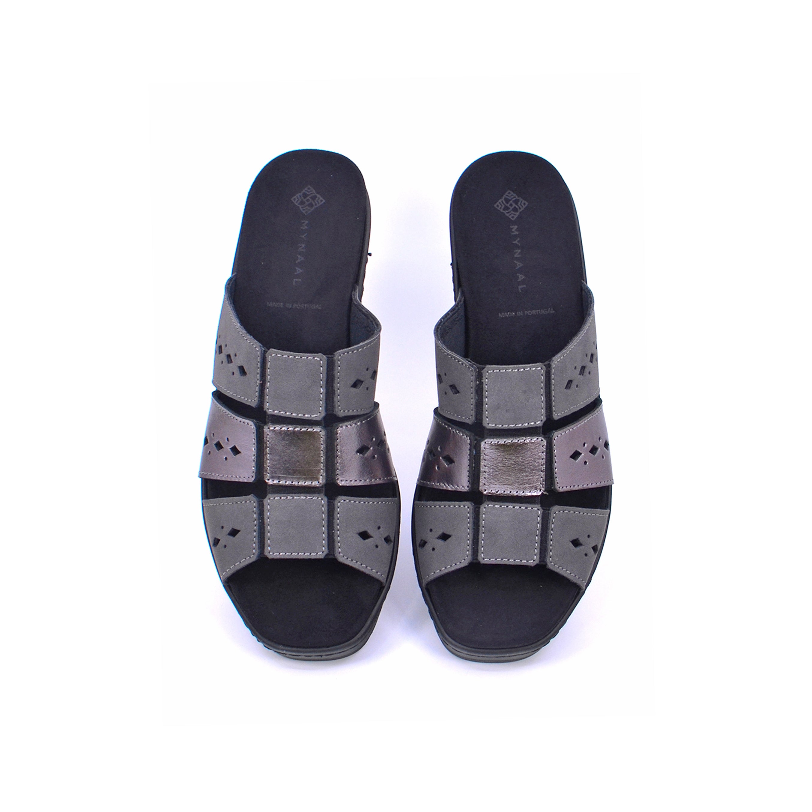 Mynaal Milan 21509PT Women's Sandals #color_Gray