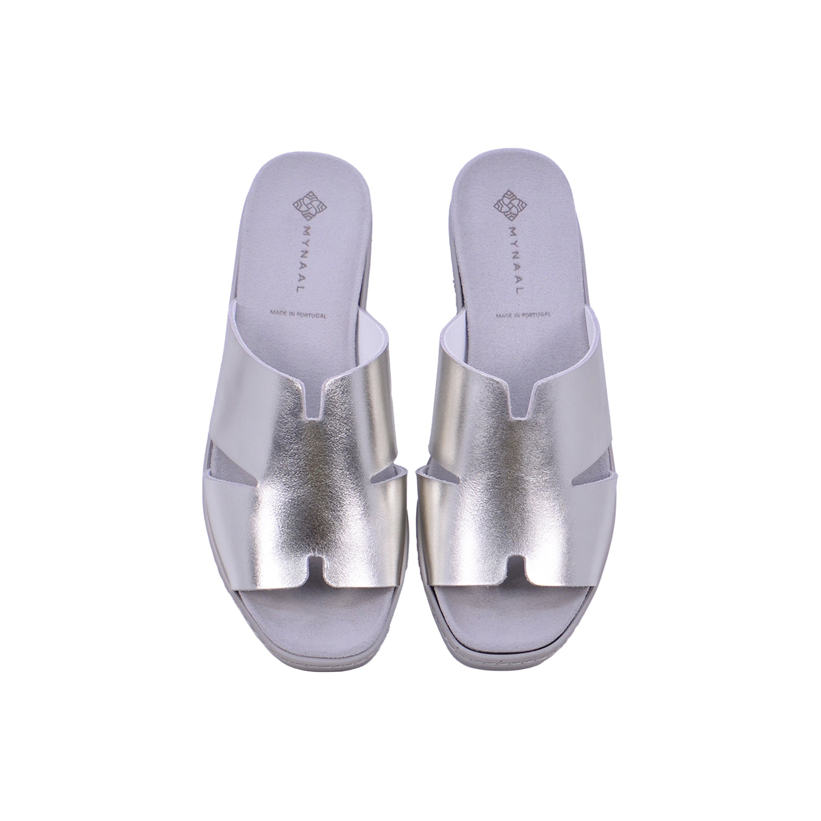 Mynaal Milan 21508T Women's Sandals #color_Silver