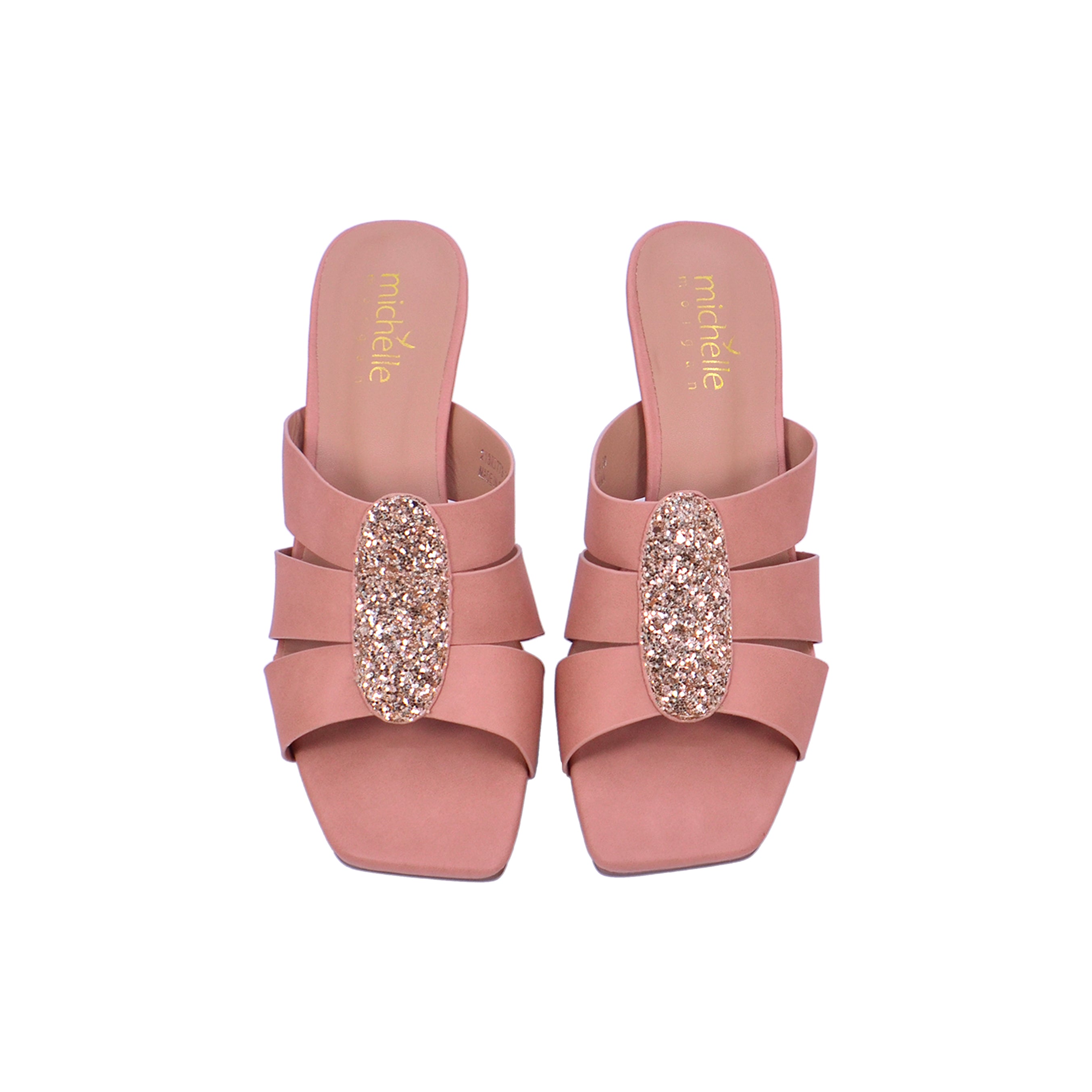 Michelle Morgan 213RJ773 Women's Heeled Sandals #color_Pink