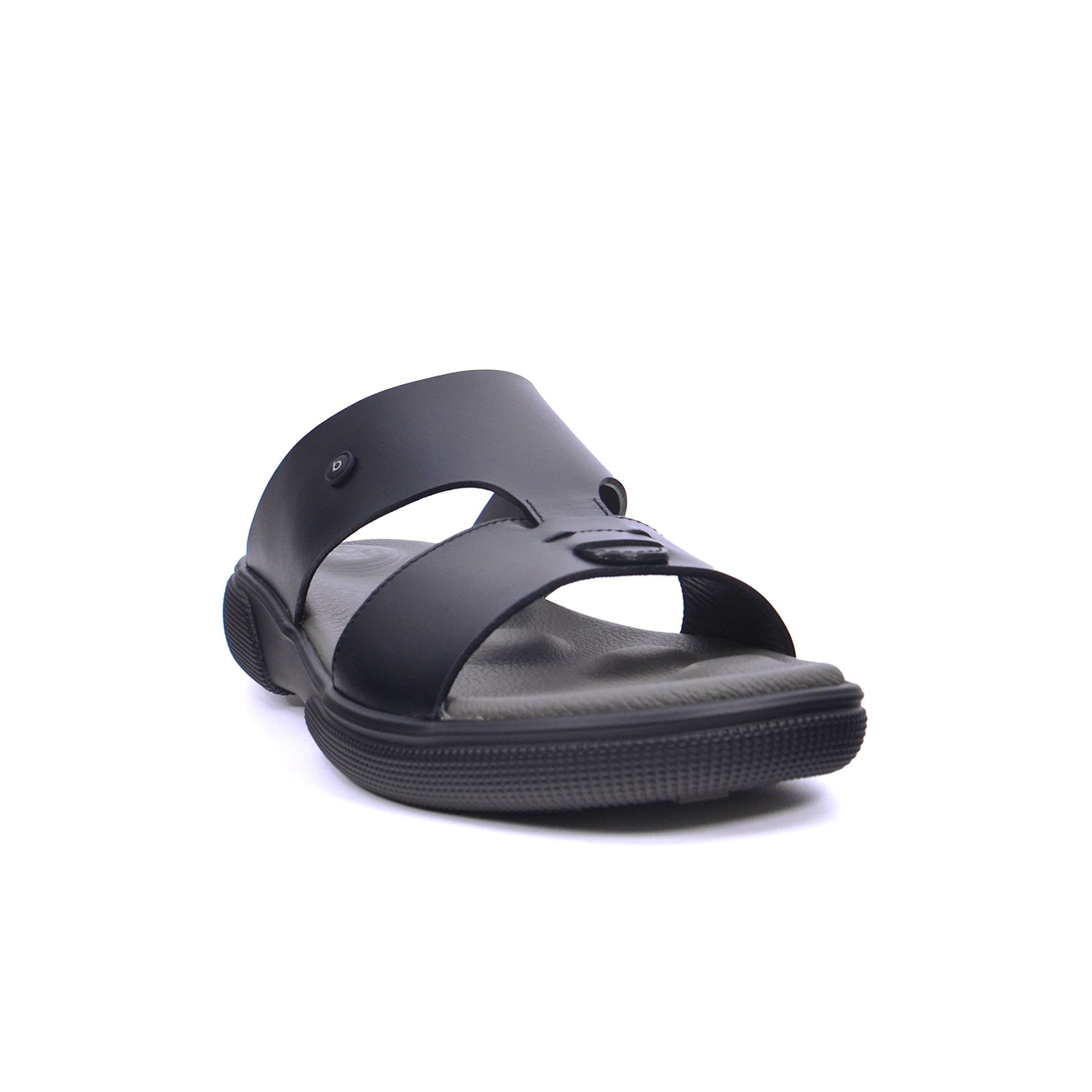 Barjeel Uno BU009 Men's Sandals #color_Black
