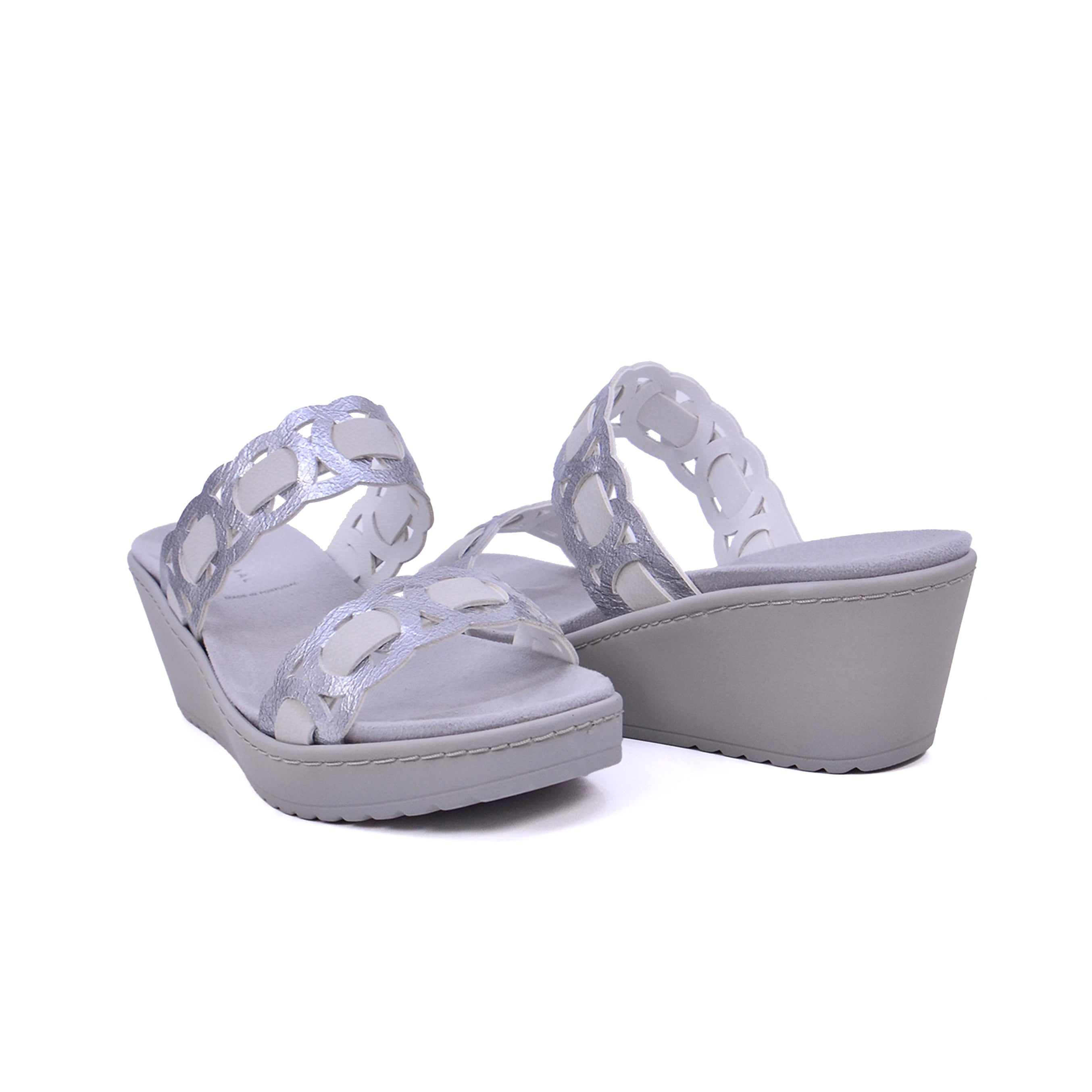 Mynaal Milan 21510T Women's Sandals #color_Silver
