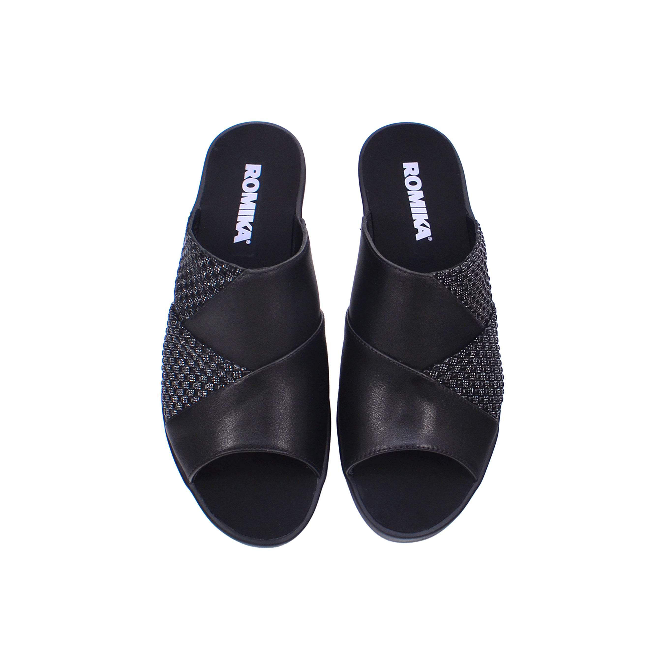 Romika Mokassetta 30505-AR930100 Women's Sandals #color_Black