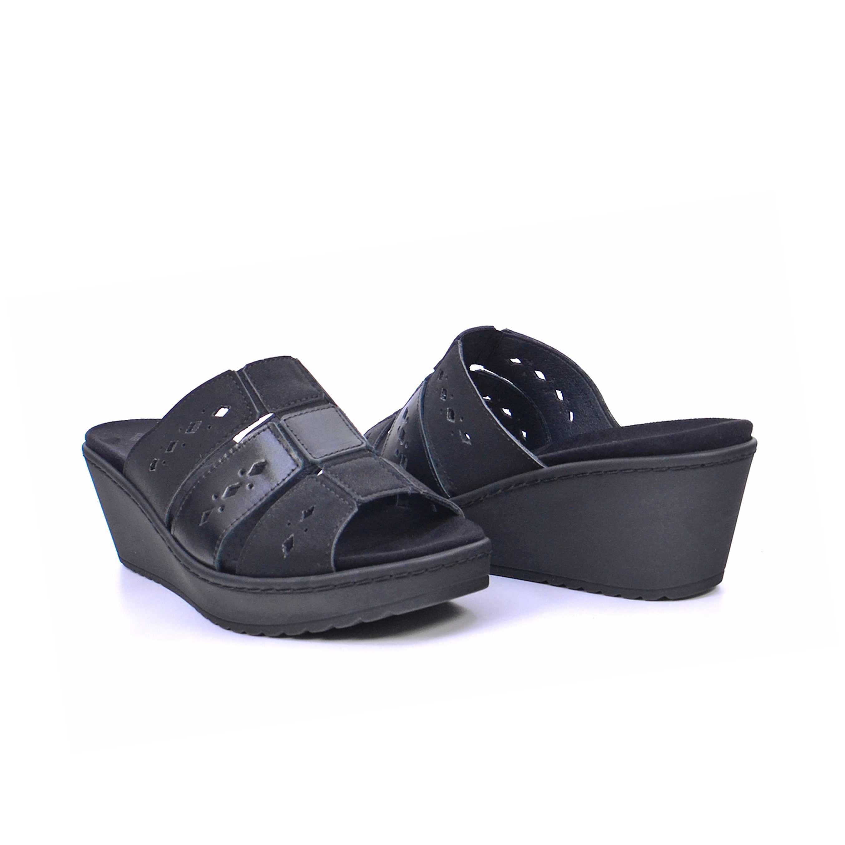 Mynaal Milan 21509PT Women's Sandals #color_Black
