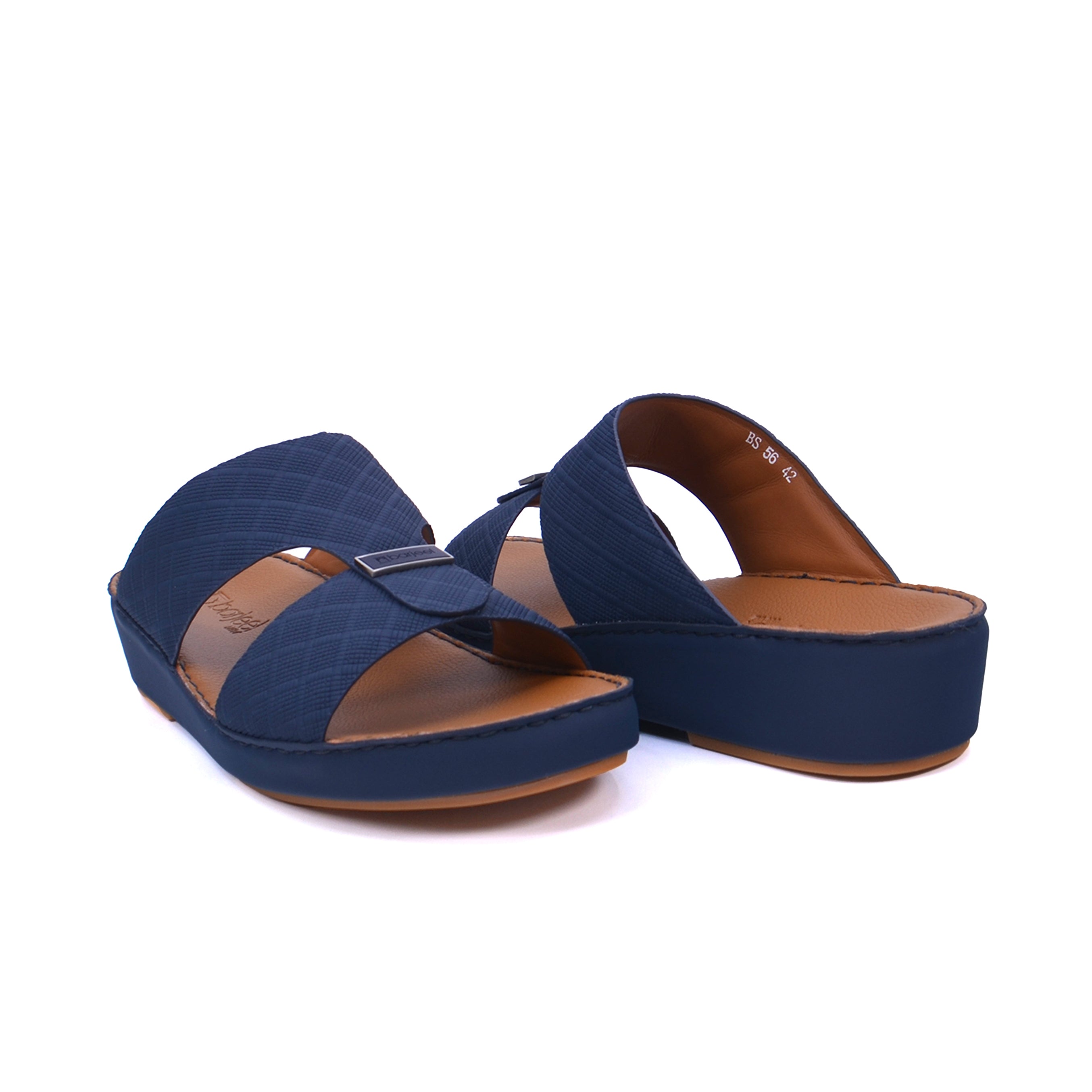 Barjeel Uno  BS56 Men's Sandals #color_Navy