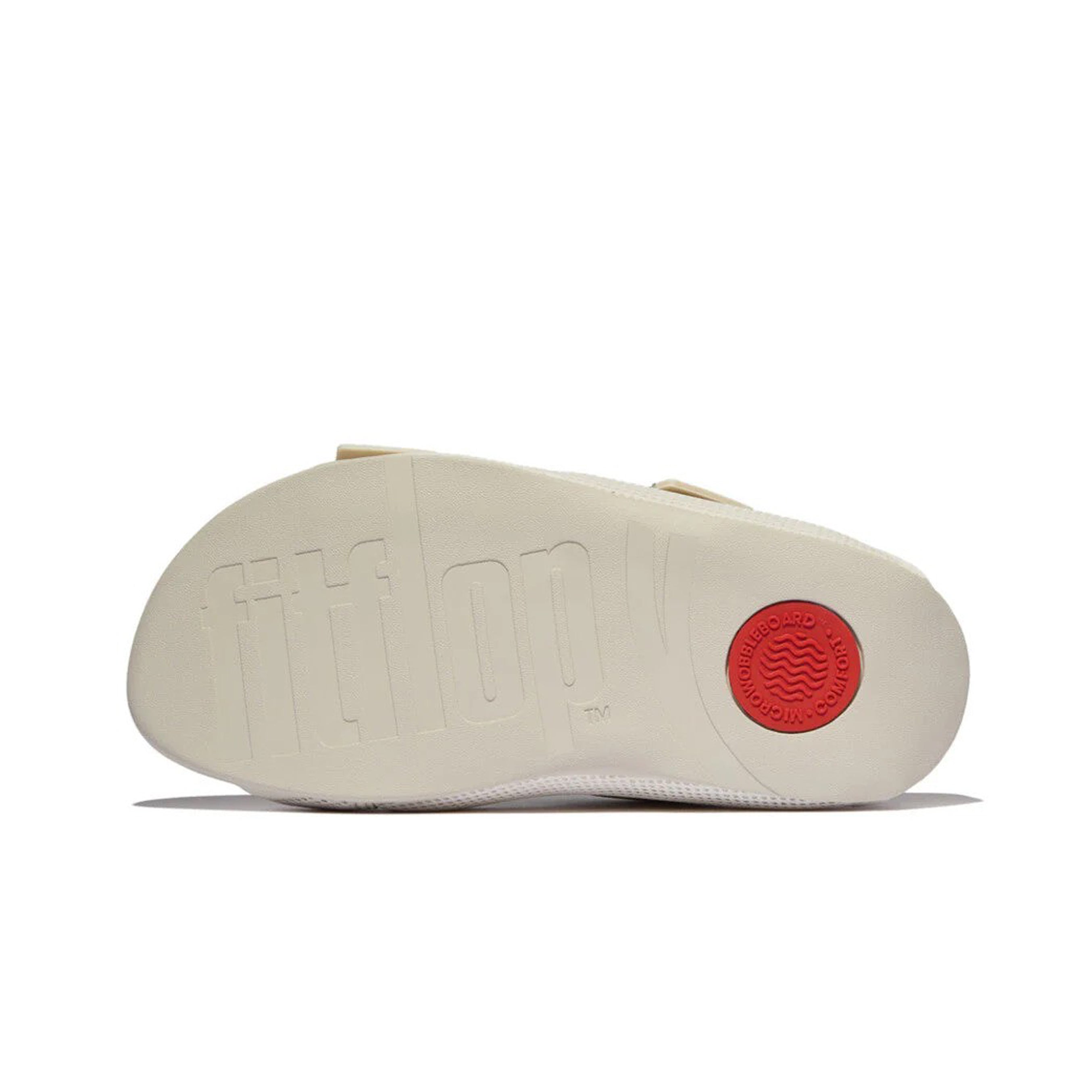 Fitflop Gogh Moc Adjustable Water-Resistant Mesh Sliders #color_Gray