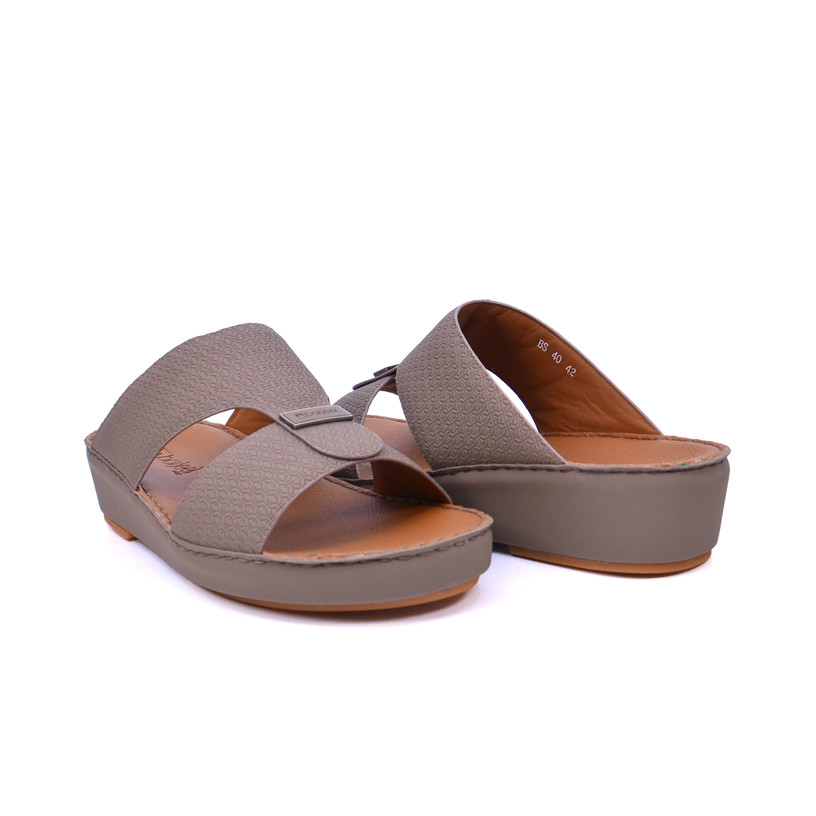 Barjeel Uno BS 40 Men's Sandals #color_Beige