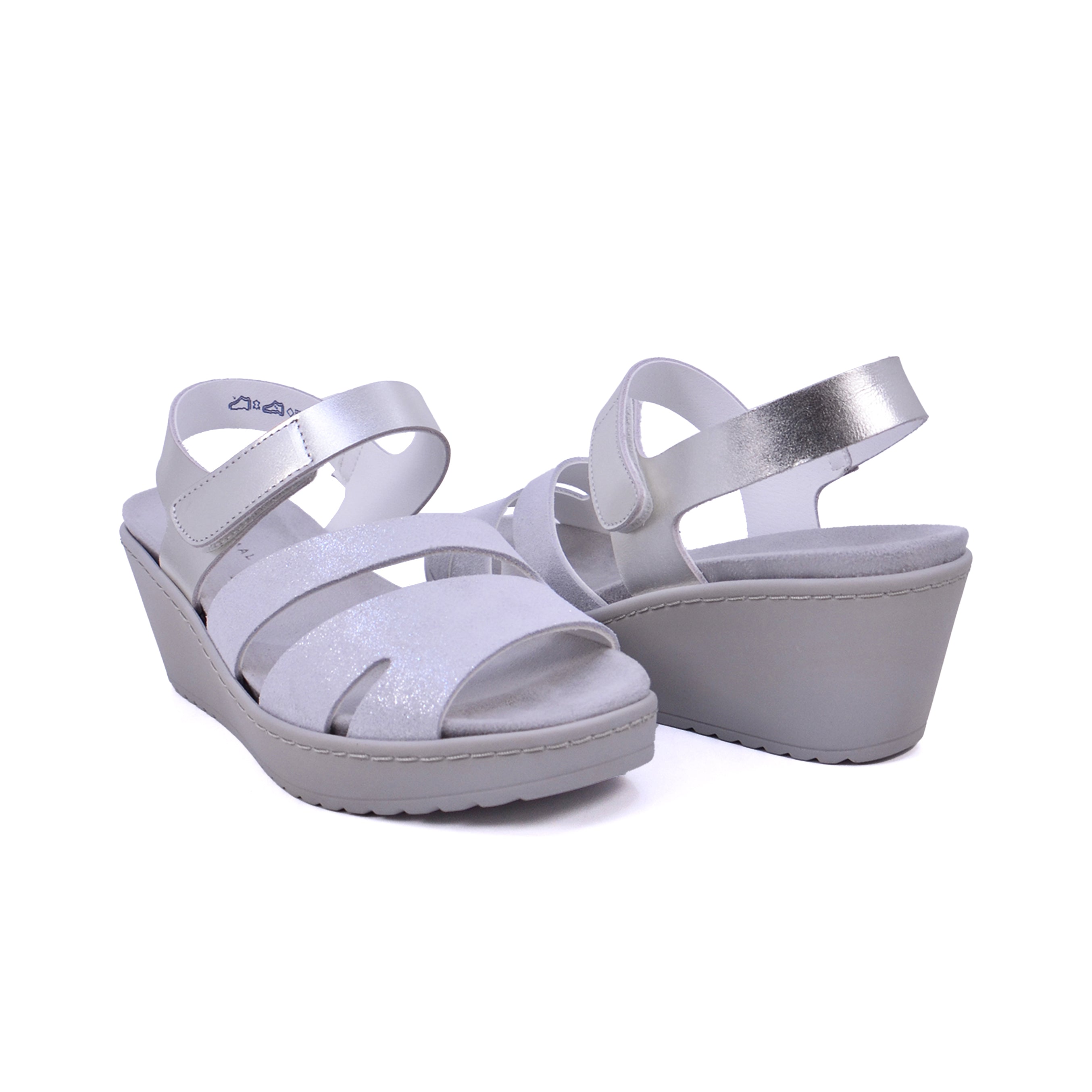 Mynaal Milan 21511T Women's Sandals #color_Silver