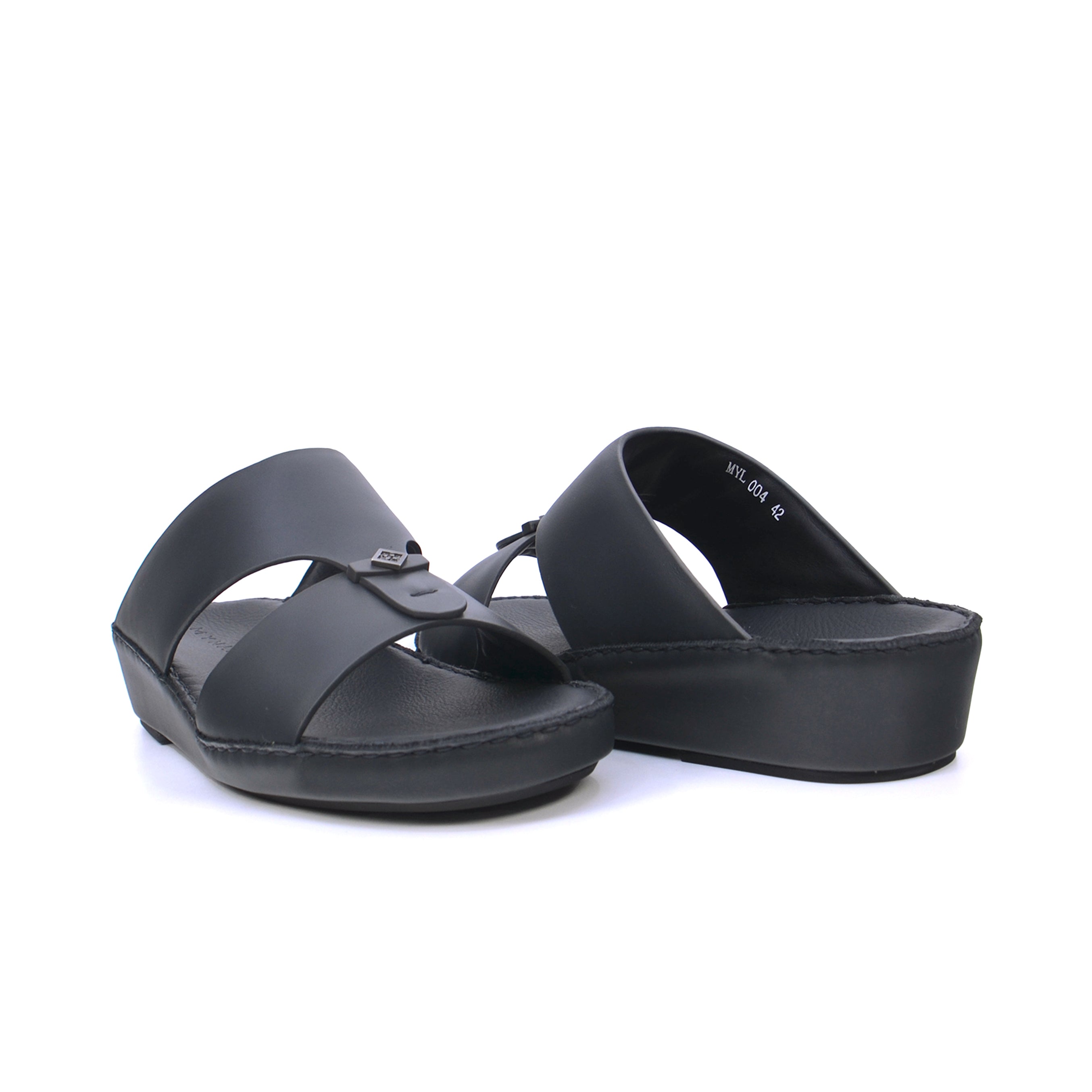 Mynaal MYL 004 Men's Arabic Sandals #color_Gray