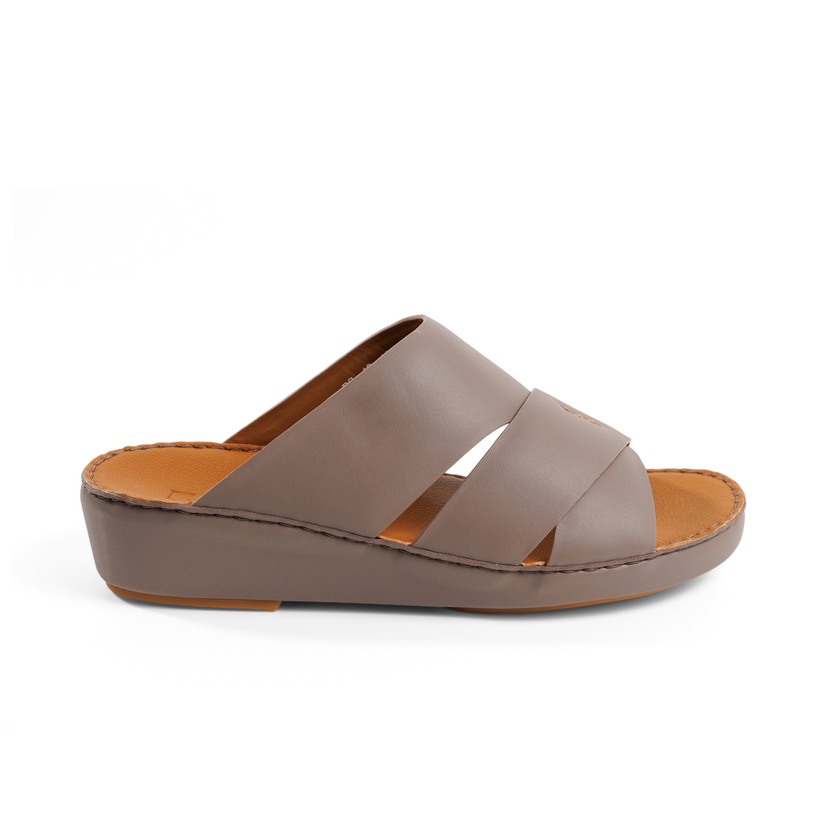Barjeel Uno BS 43 Men's Sandals #color_Beige