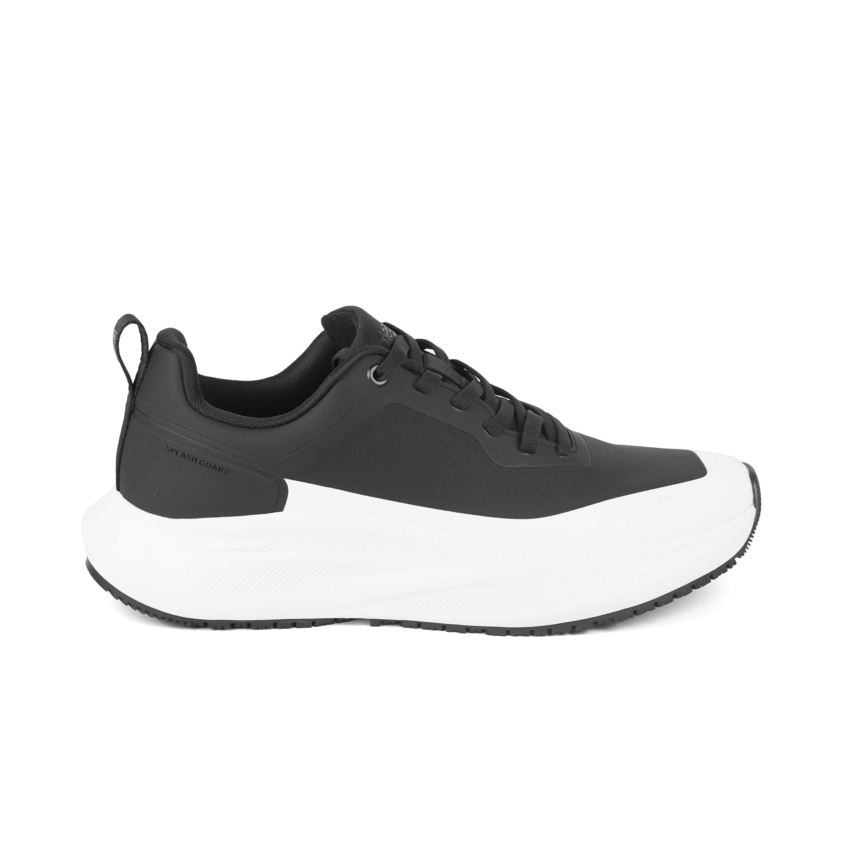 Barjeel Uno BSP1-66 Men's Sandals #color_Black / White