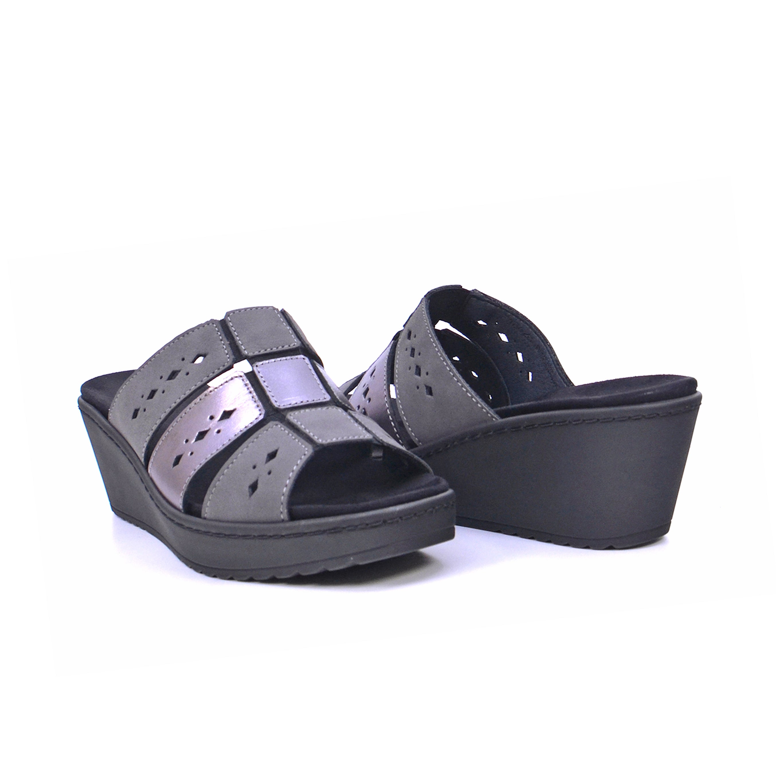 Mynaal Milan 21509PT Women's Sandals #color_Gray