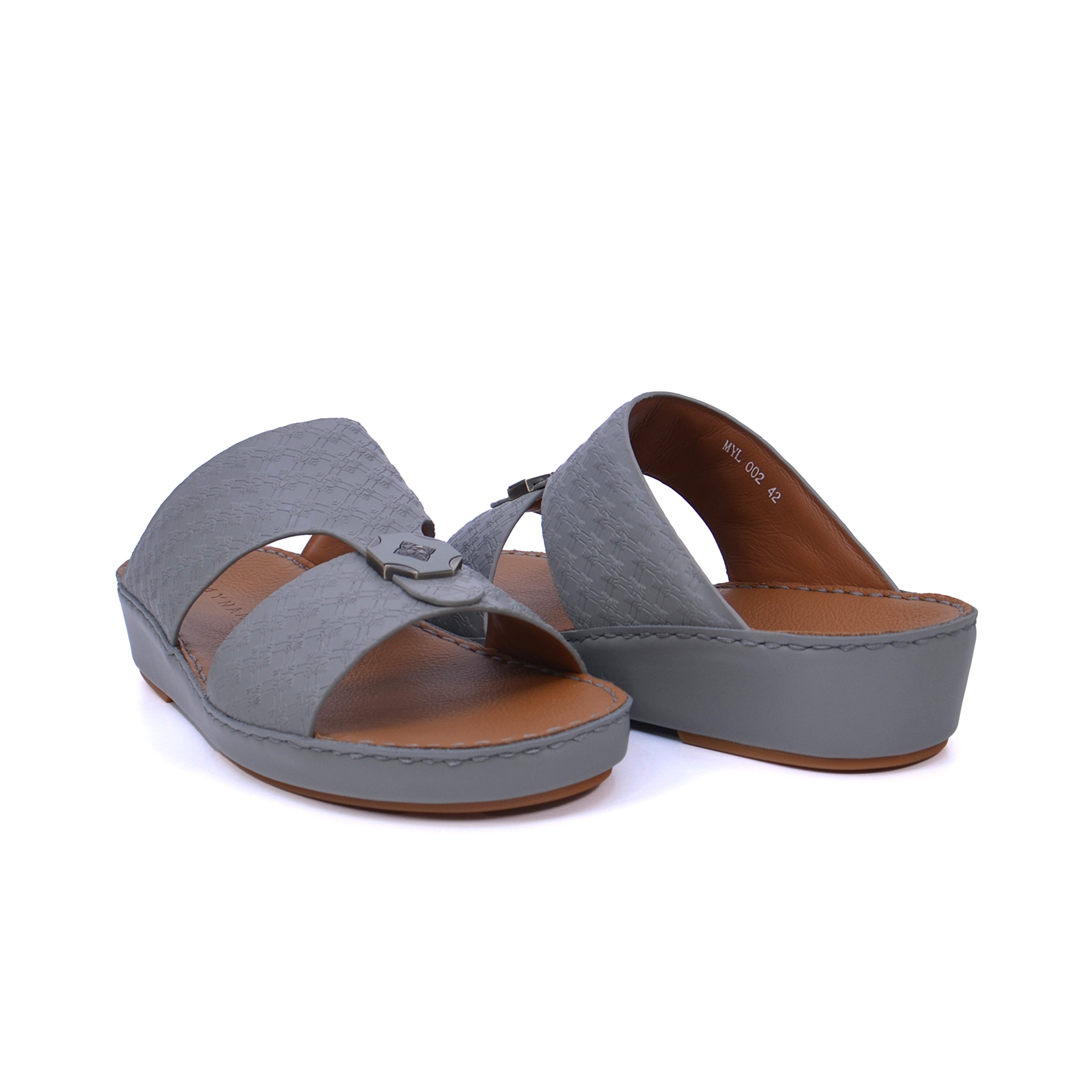 Mynaal MYL 002 Men's Arabic Sandals #color_Green