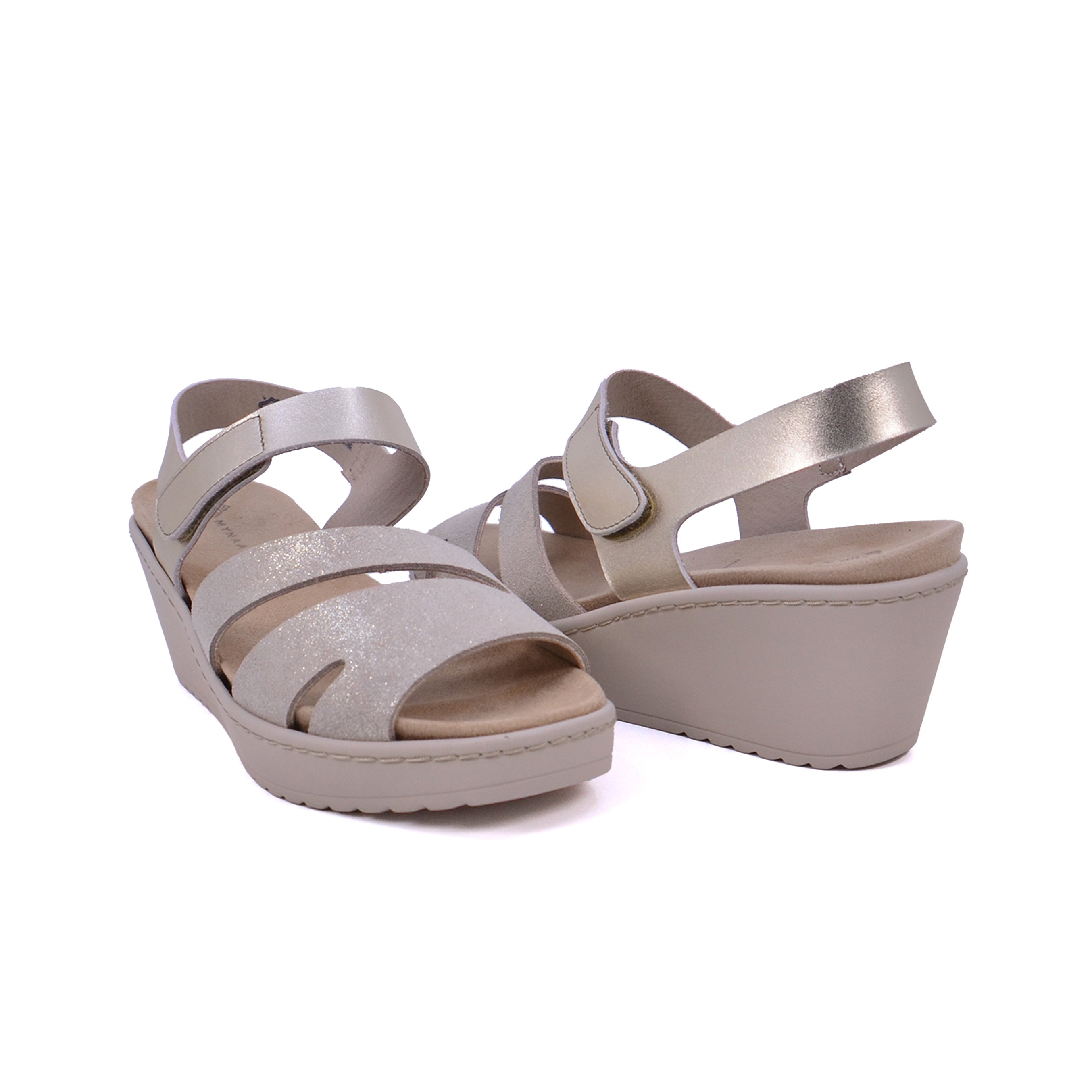 Mynaal Milan 21511T Women's Sandals #color_Gold