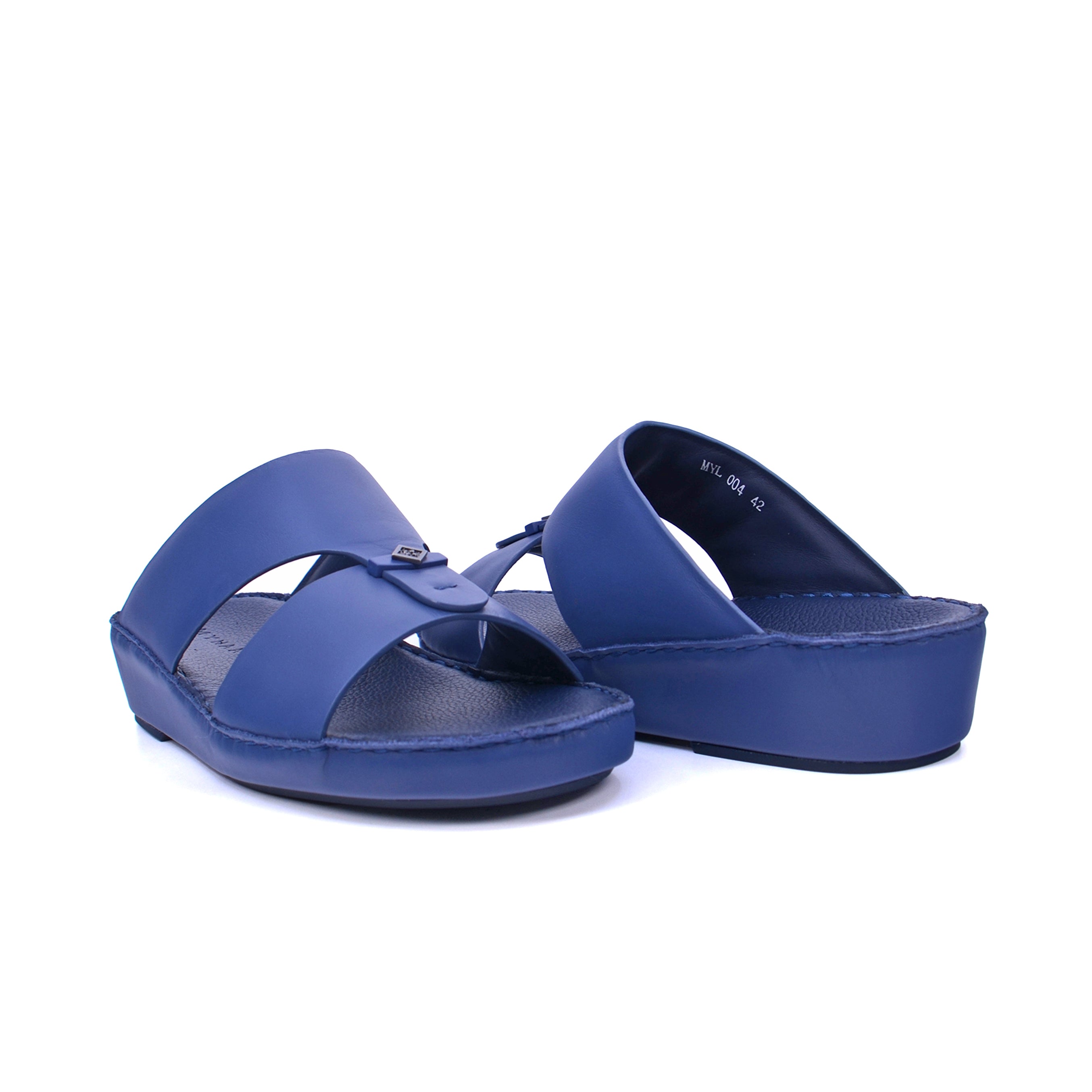 Mynaal MYL 004 Men's Arabic Sandals #color_Blue