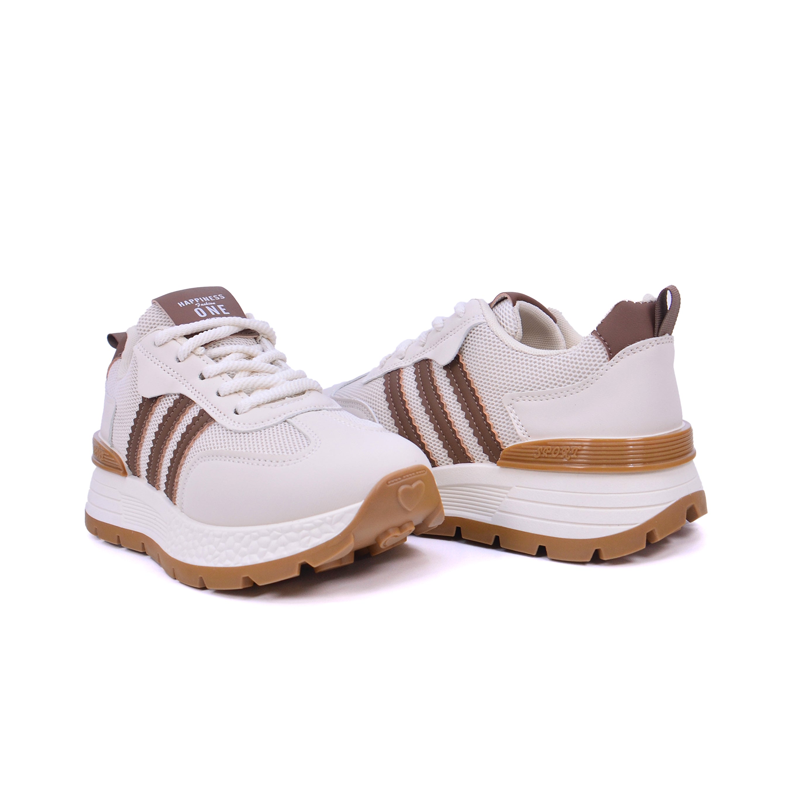 Rest A113 Women's Casual Shoes #color_Beige