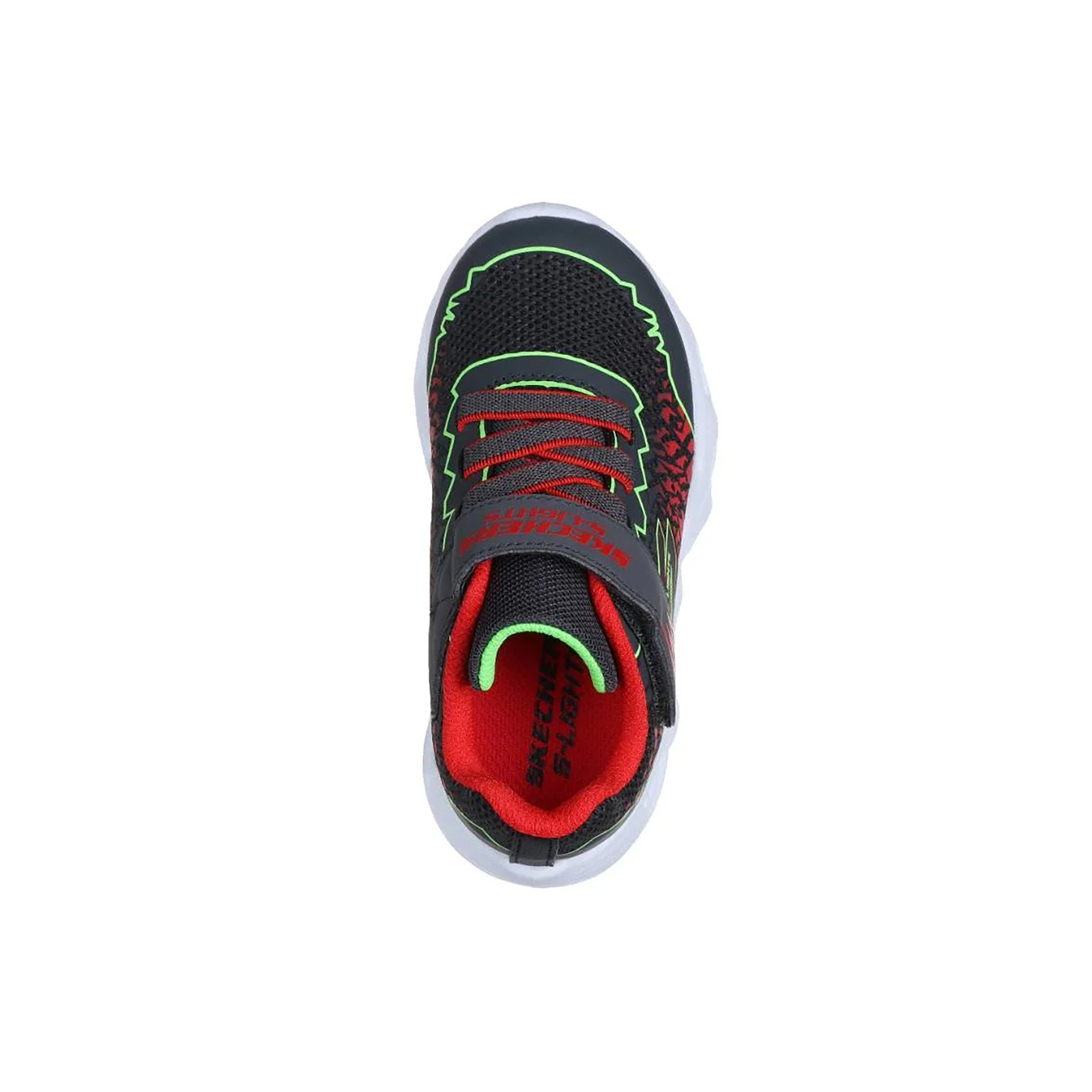 Skechers Boys S-Lights: Vortex 2.0 - Zorento Shoes #color_Gray