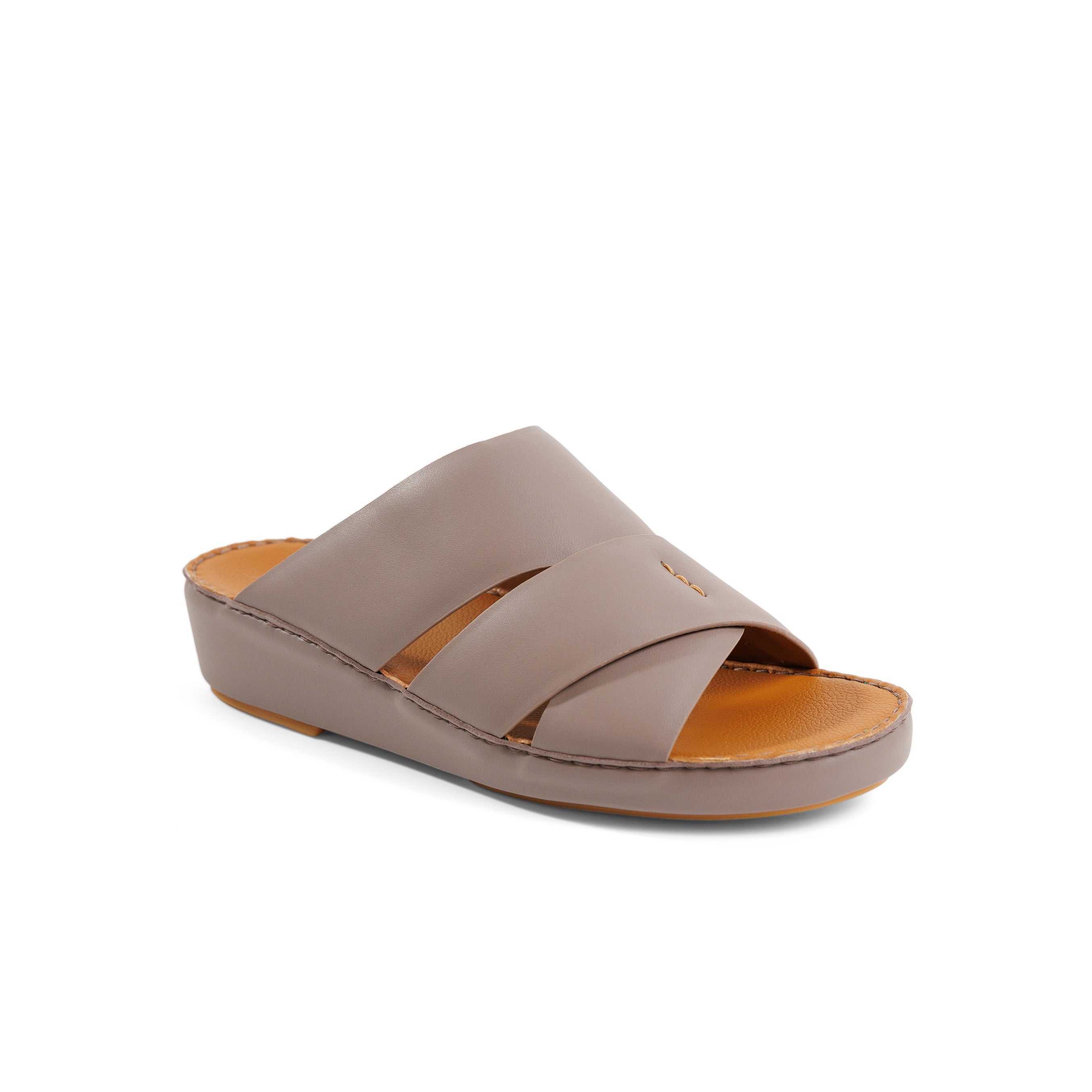Barjeel Uno BS 43 Men's Sandals #color_Beige