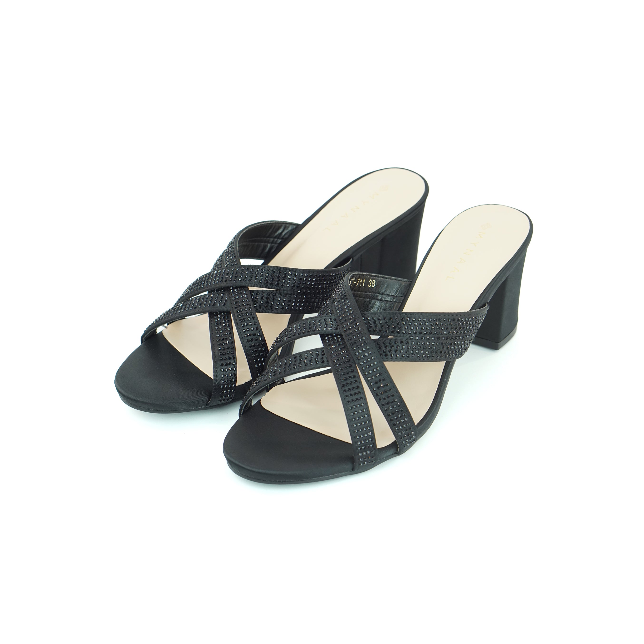 Mynaal 2G5957-711 Women's Sandals #color_Black