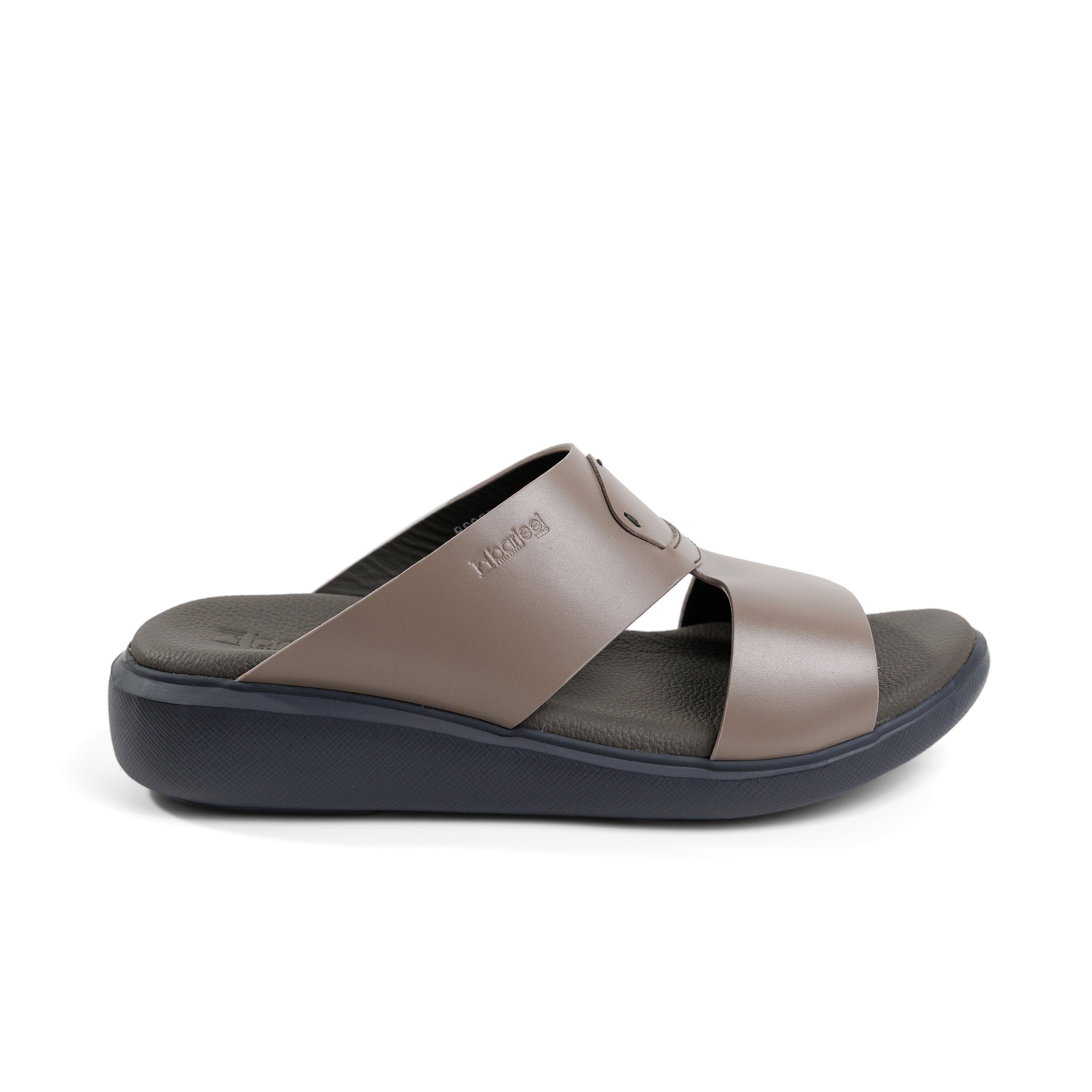 Barjeel Uno BS005 Men's Sandals #color_Gray