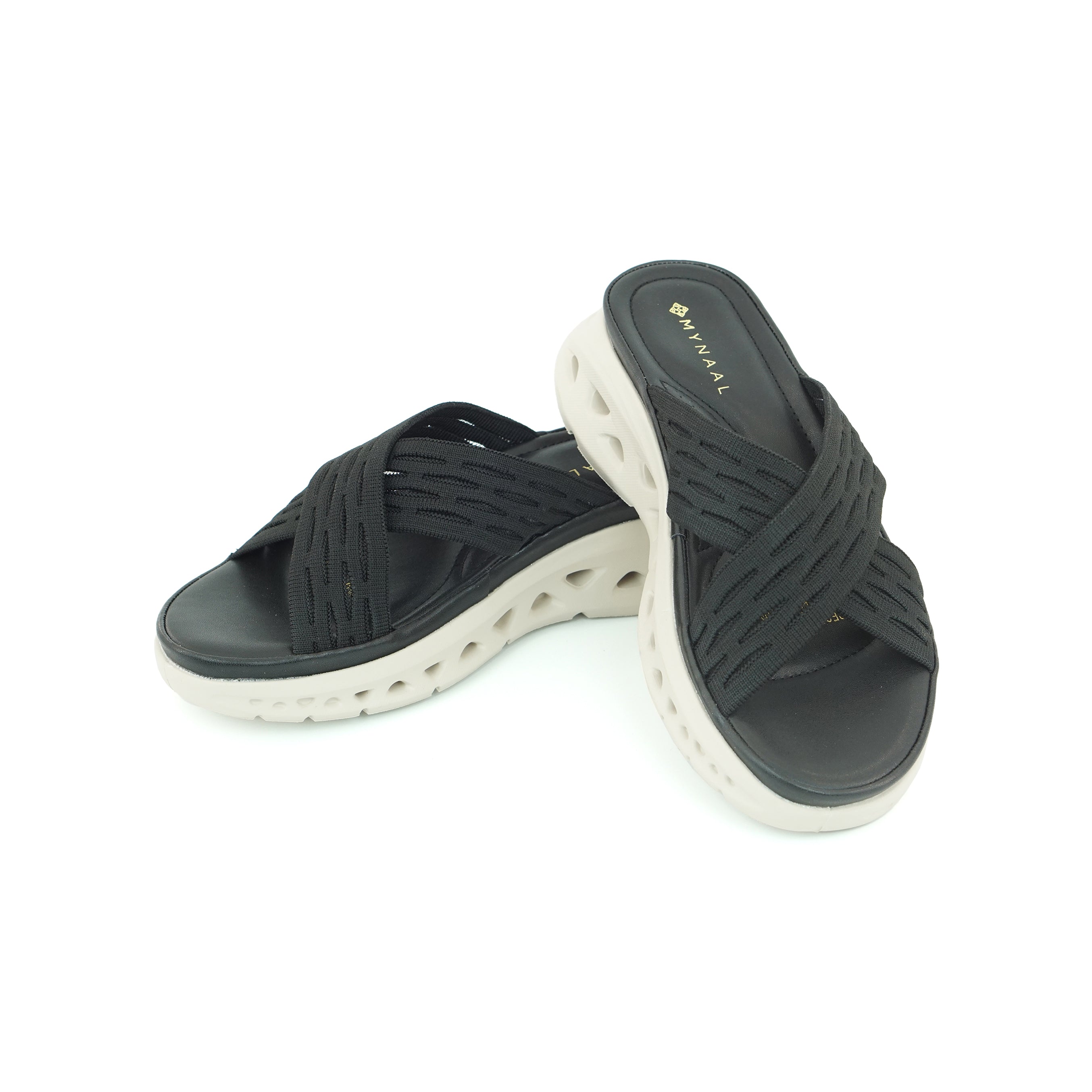 Mynaal 3F2006-912 Women's Sandals #color_Black