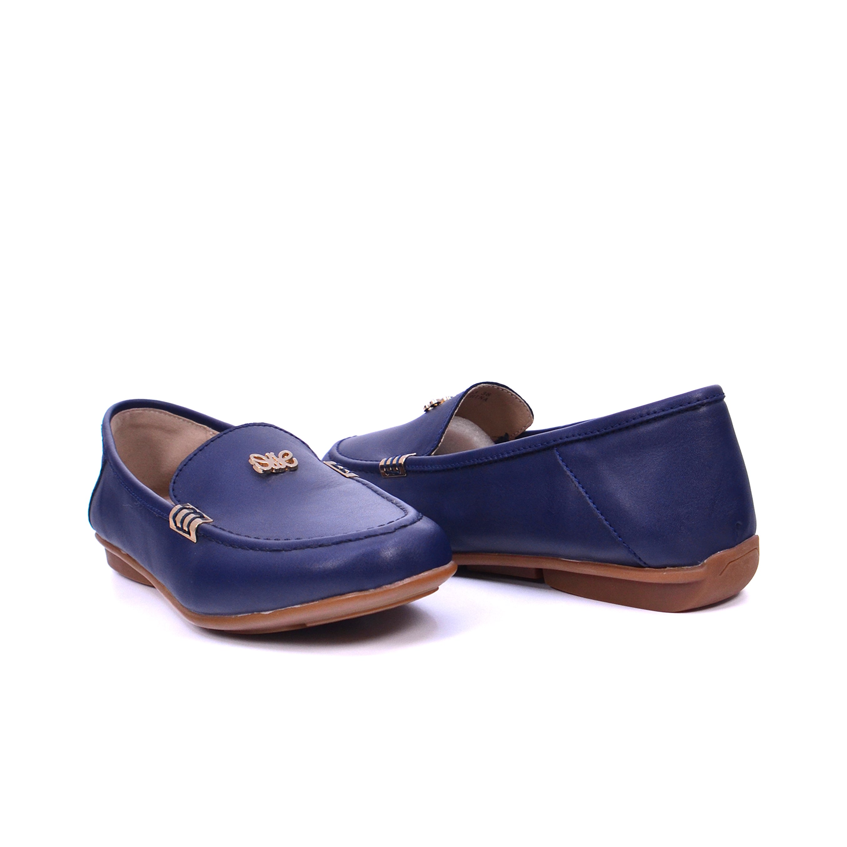 Michelle Morgan 219RC603 Women's Flat Shoes #color_Navy