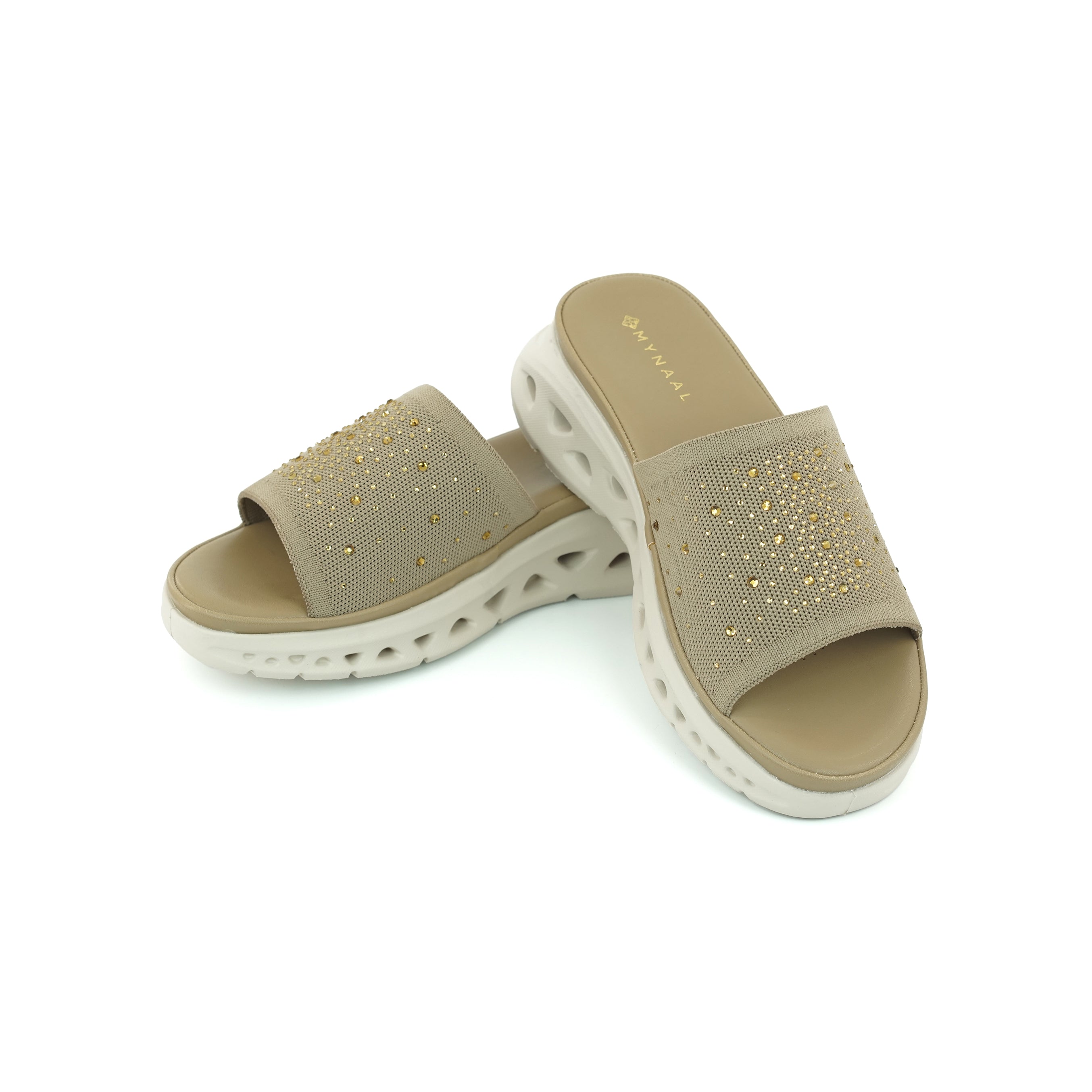 Mynaal 3F2006-911 Women's Sandals #color_Dark Beige