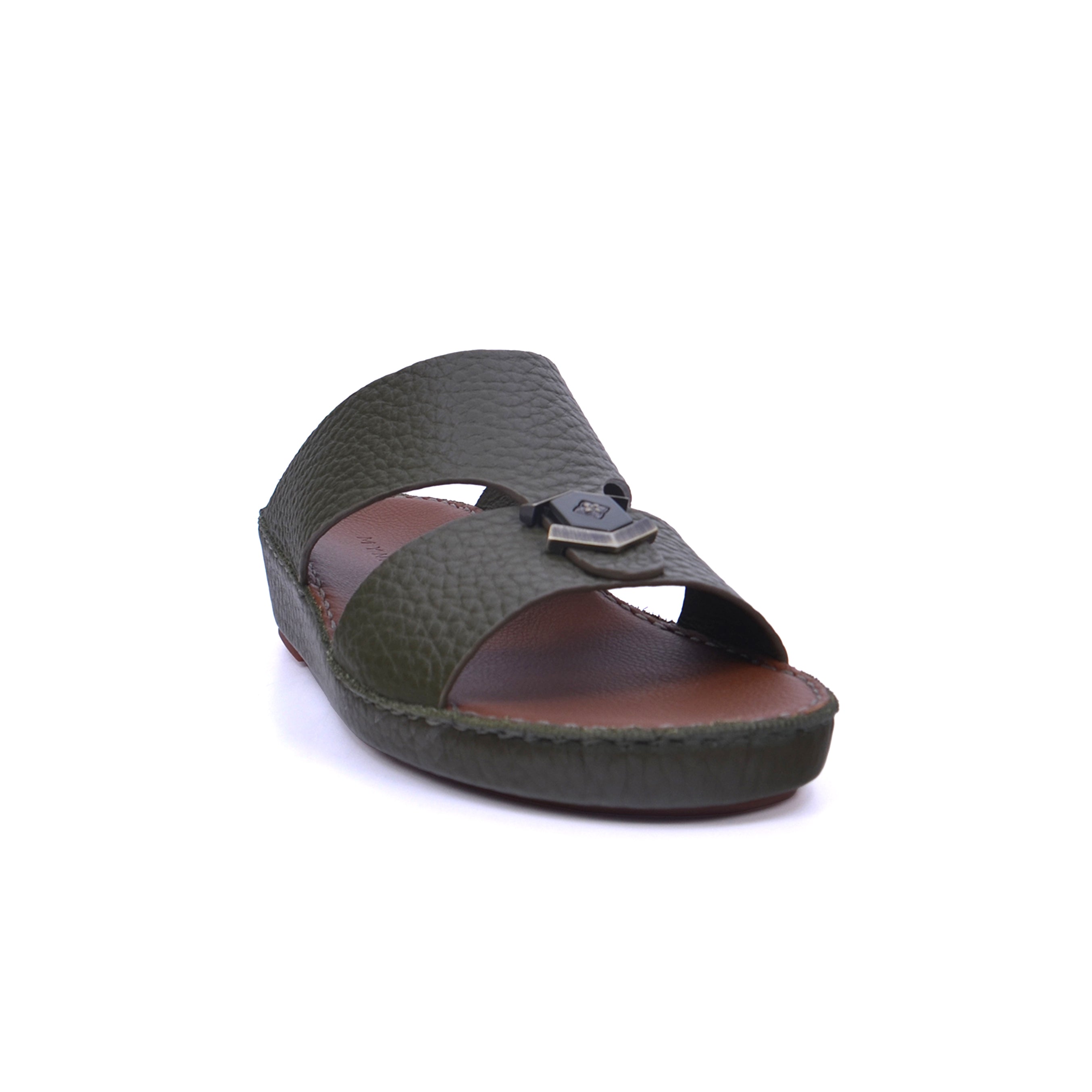 Mynaal MYL 005 Men's Arabic Sandals #color_Green