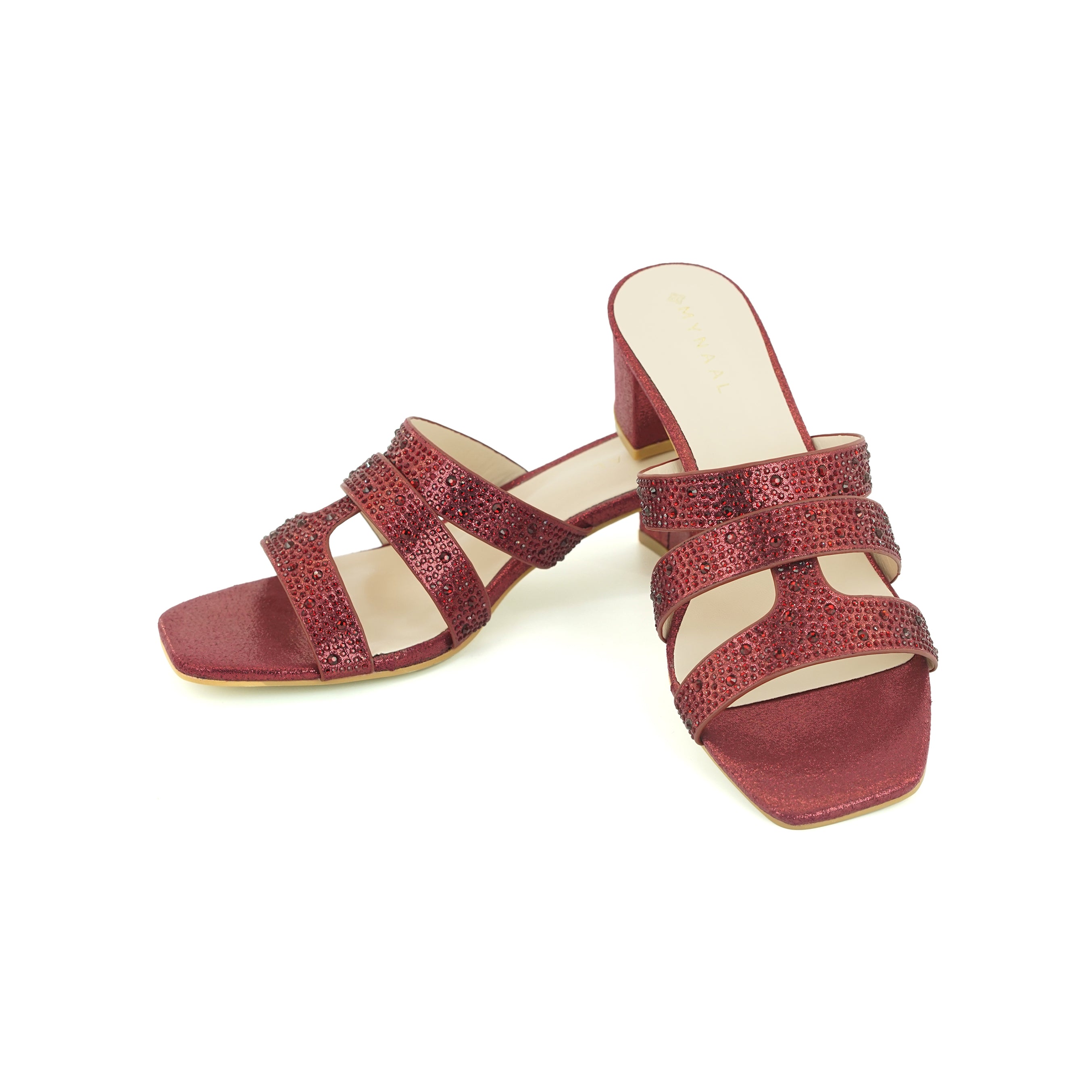 Mynaal 18F8827-0810 Women's Sandals #color_Maroon