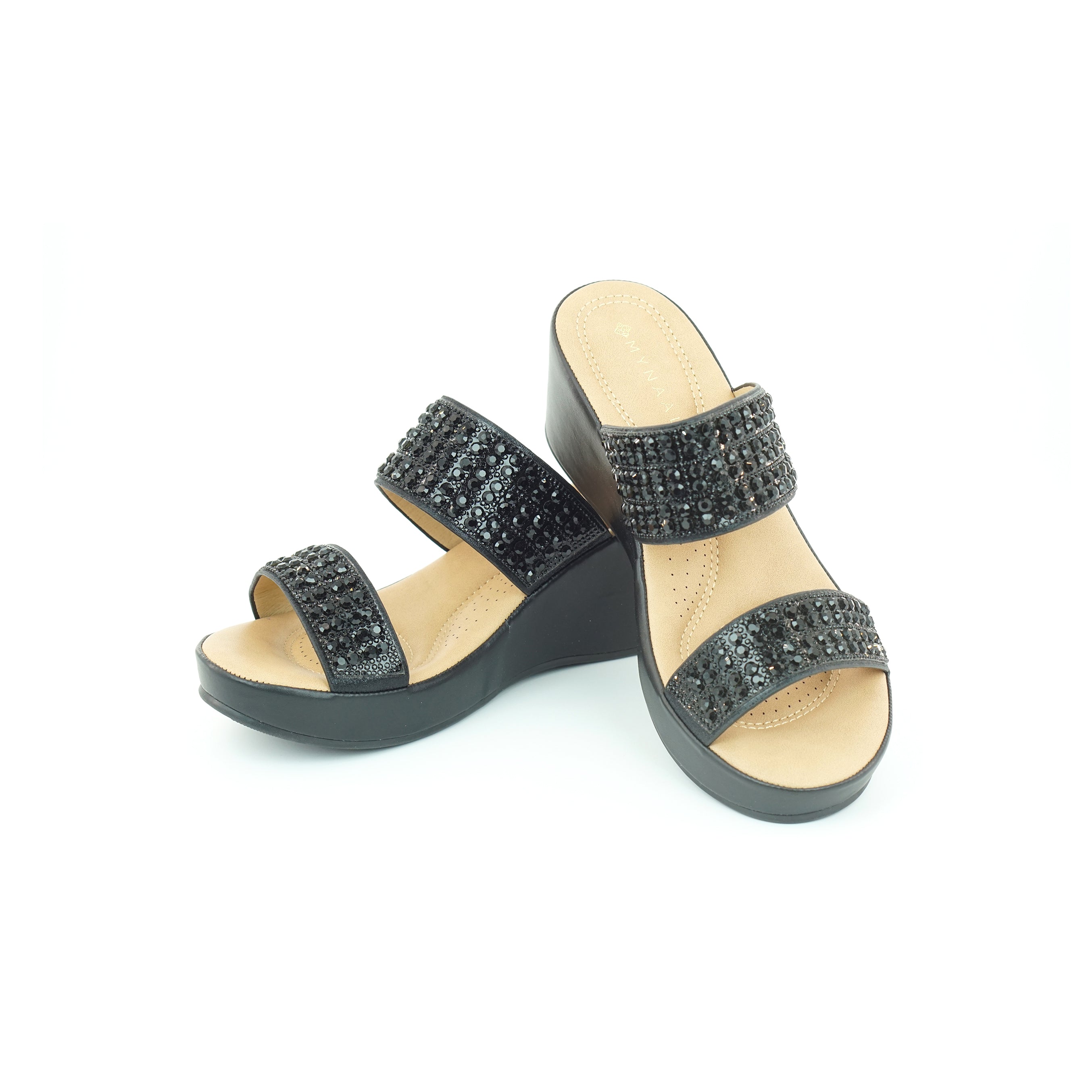 Mynaal 3F8730-991 Women's Sandals #color_Black
