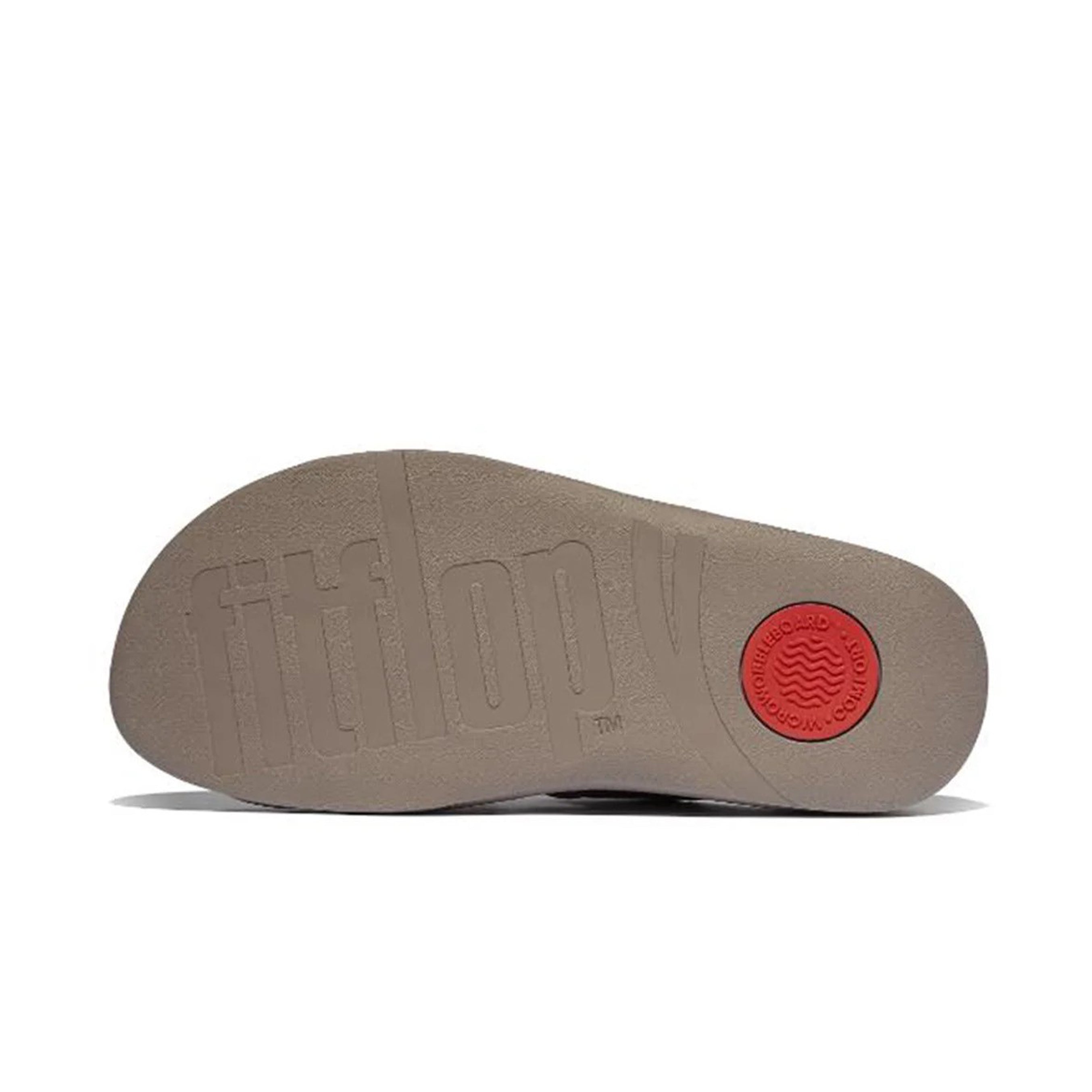 Fitflop Men's Chi Leather Slides #color_Gray