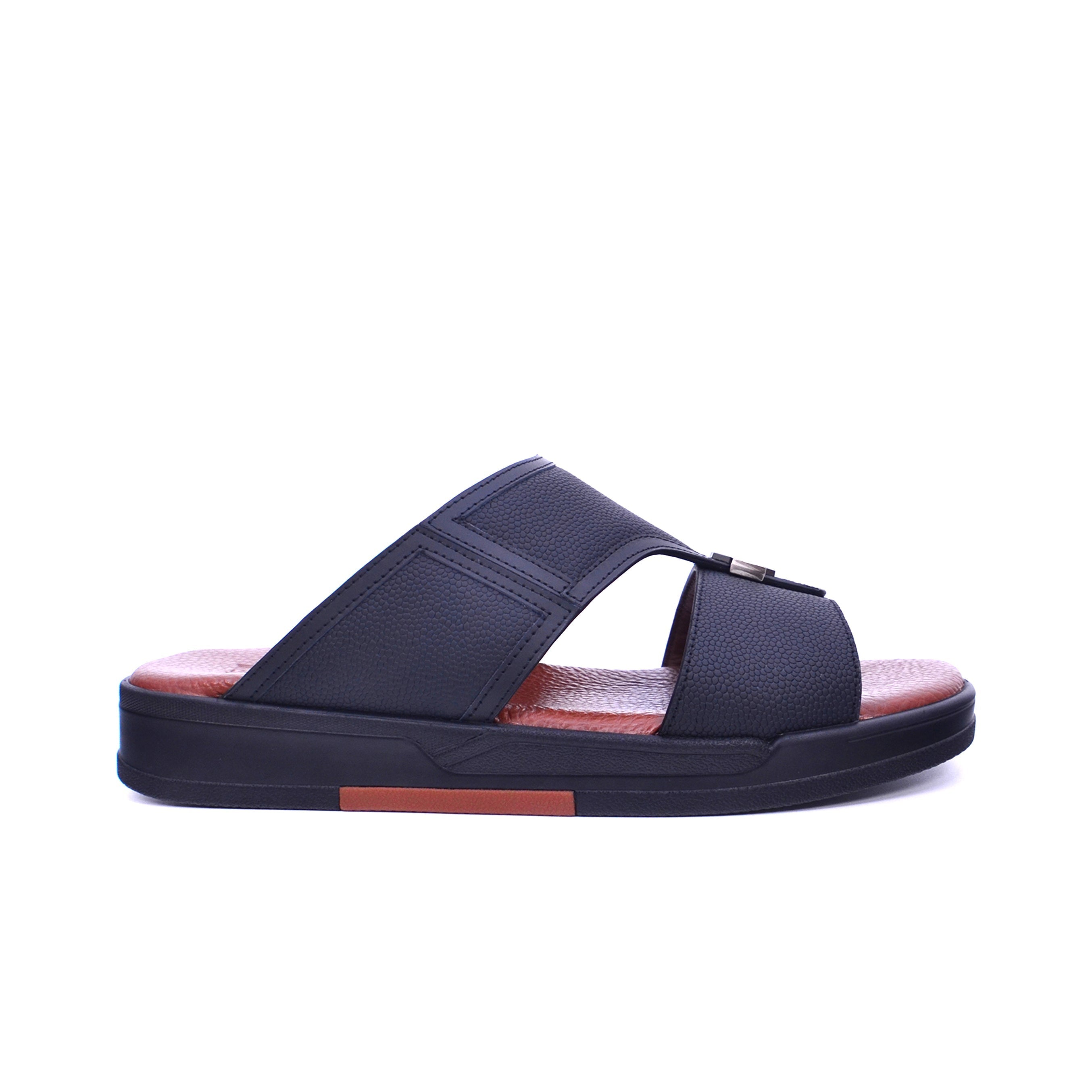 Barjeel Uno MSA 147 Men's Sandals #color_Black