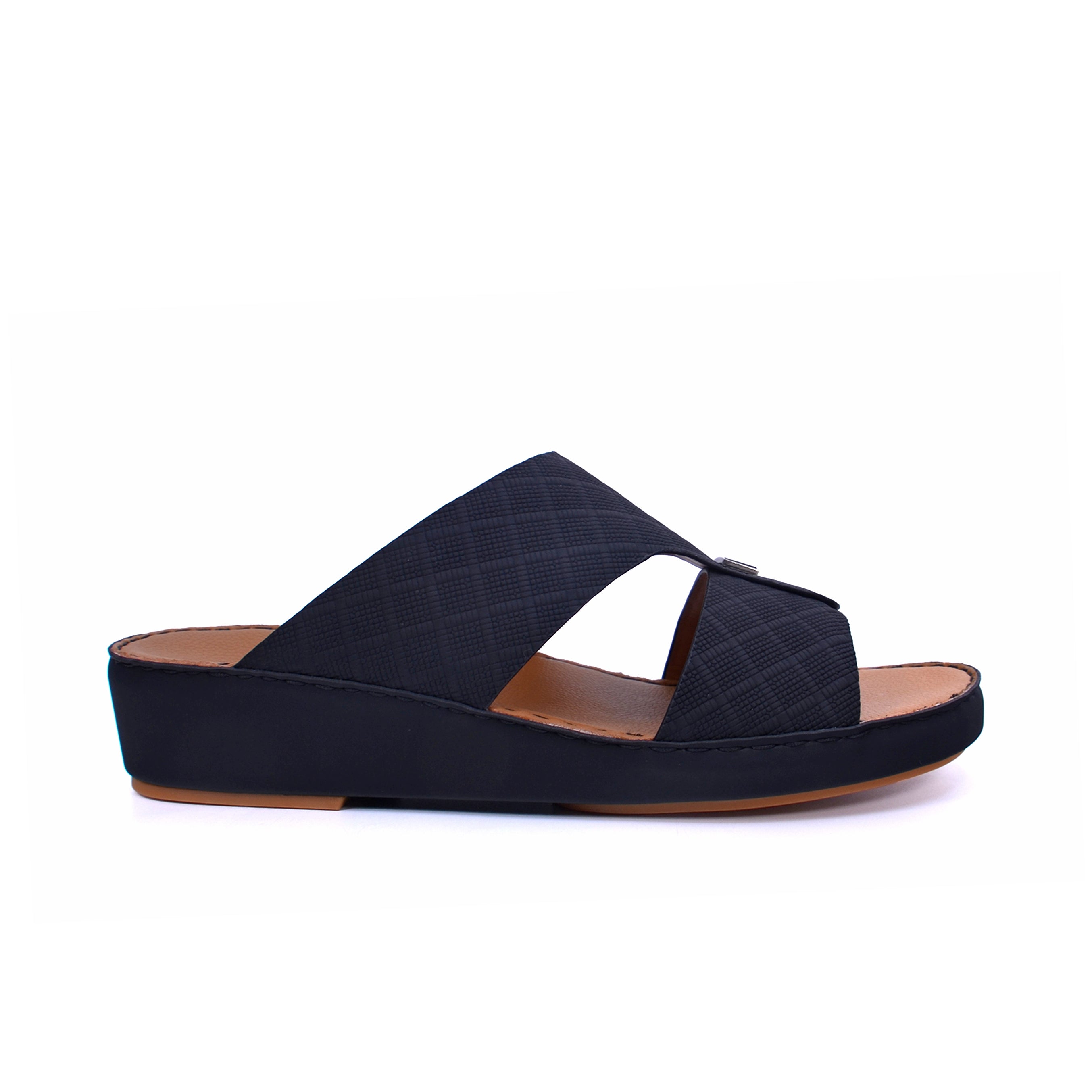 Barjeel Uno  BS56 Men's Sandals #color_Black