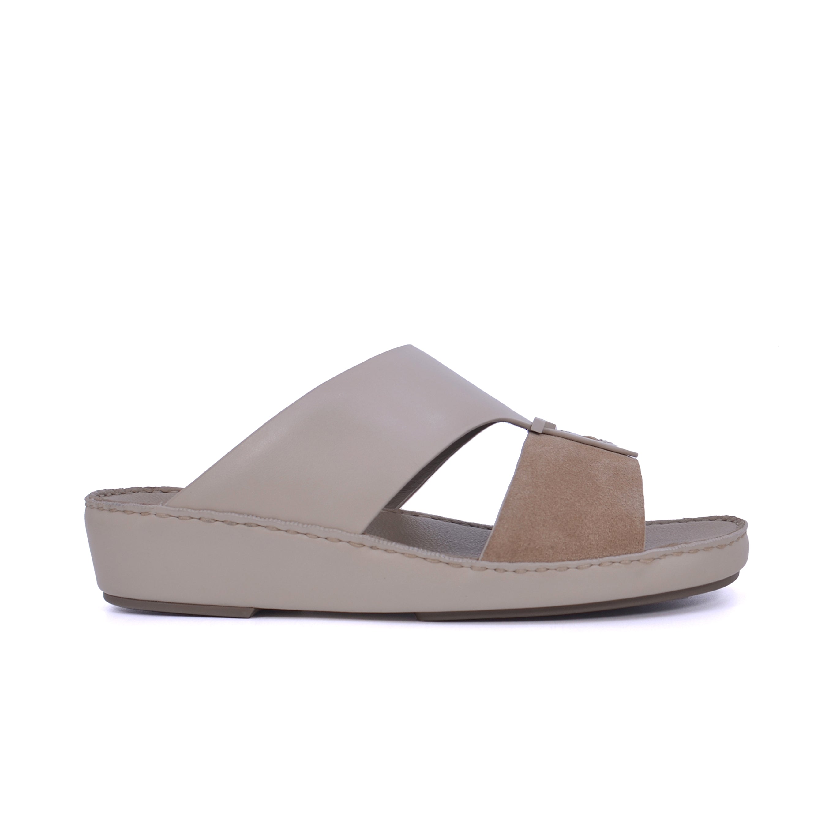 Mynaal MYL 001 Men's Arabic Sandals #color_Beige