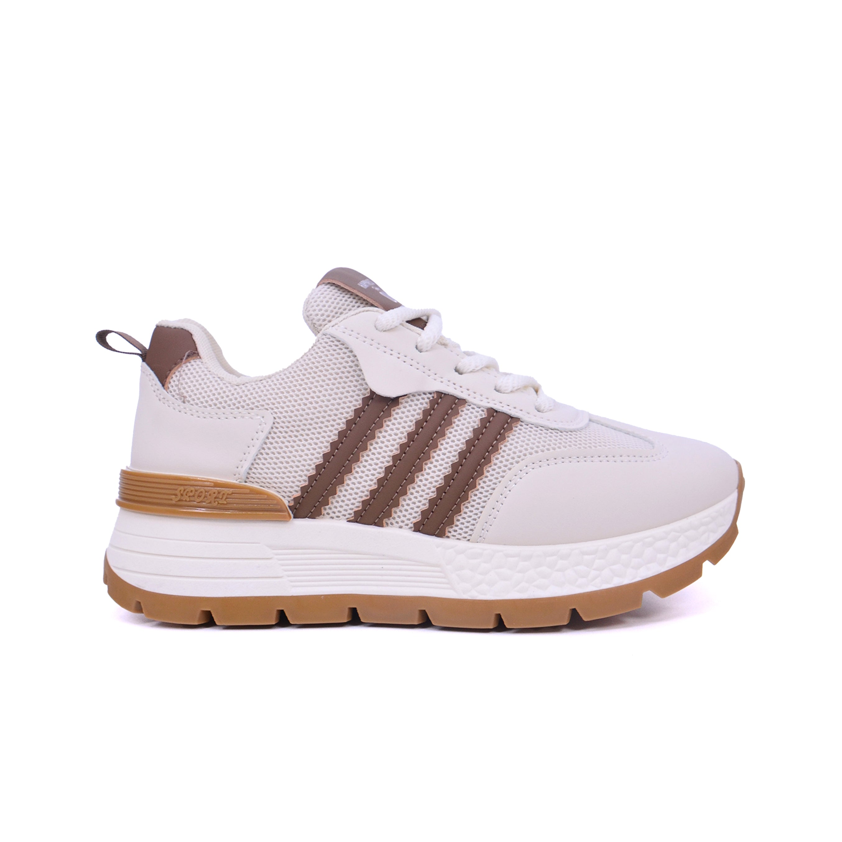 Rest A113 Women's Casual Shoes #color_Beige