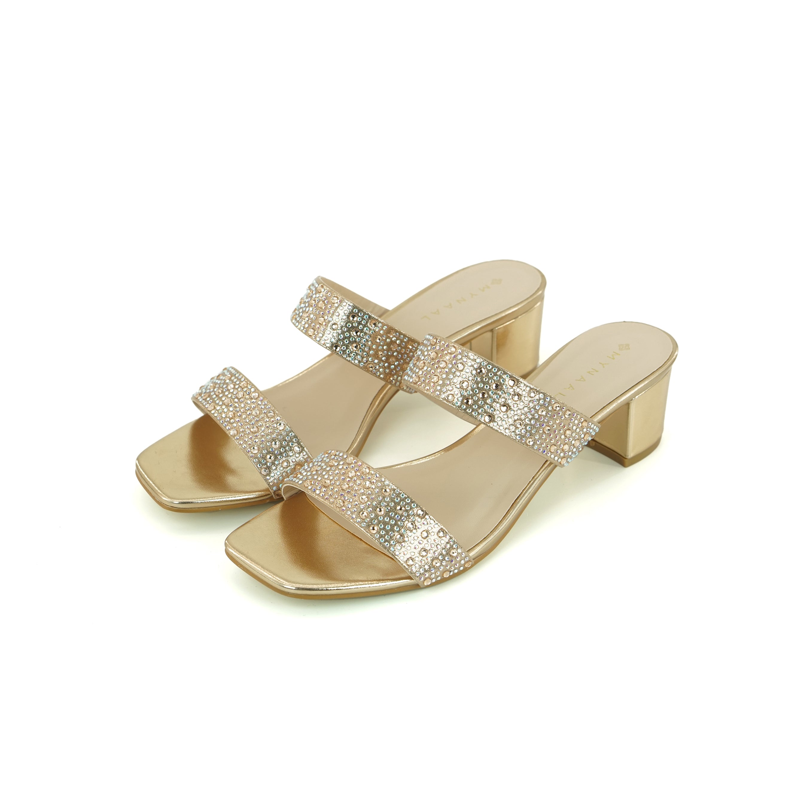Mynaal 18F8827-0966 Women's Sandals #color_Gold