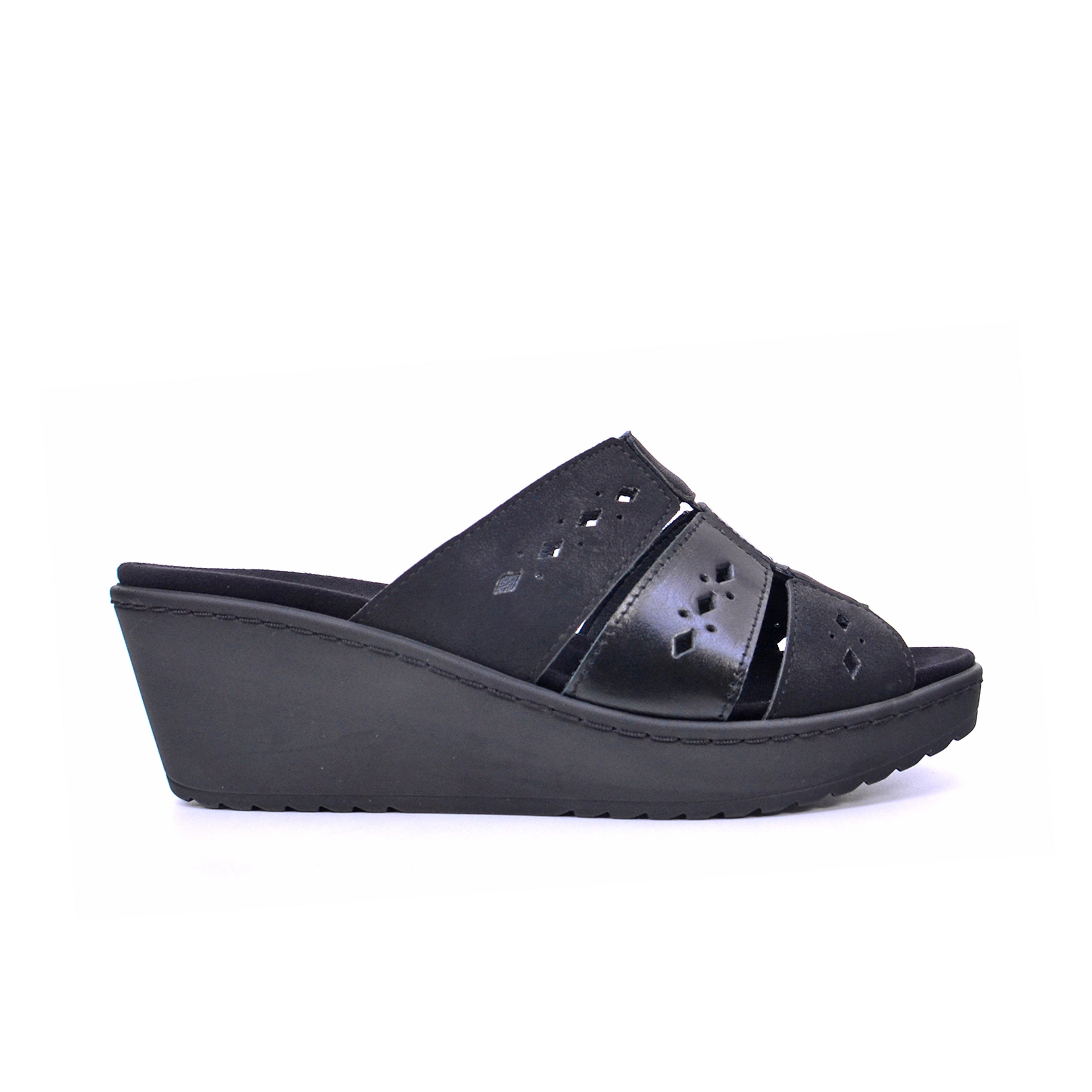 Mynaal Milan 21509PT Women's Sandals #color_Black