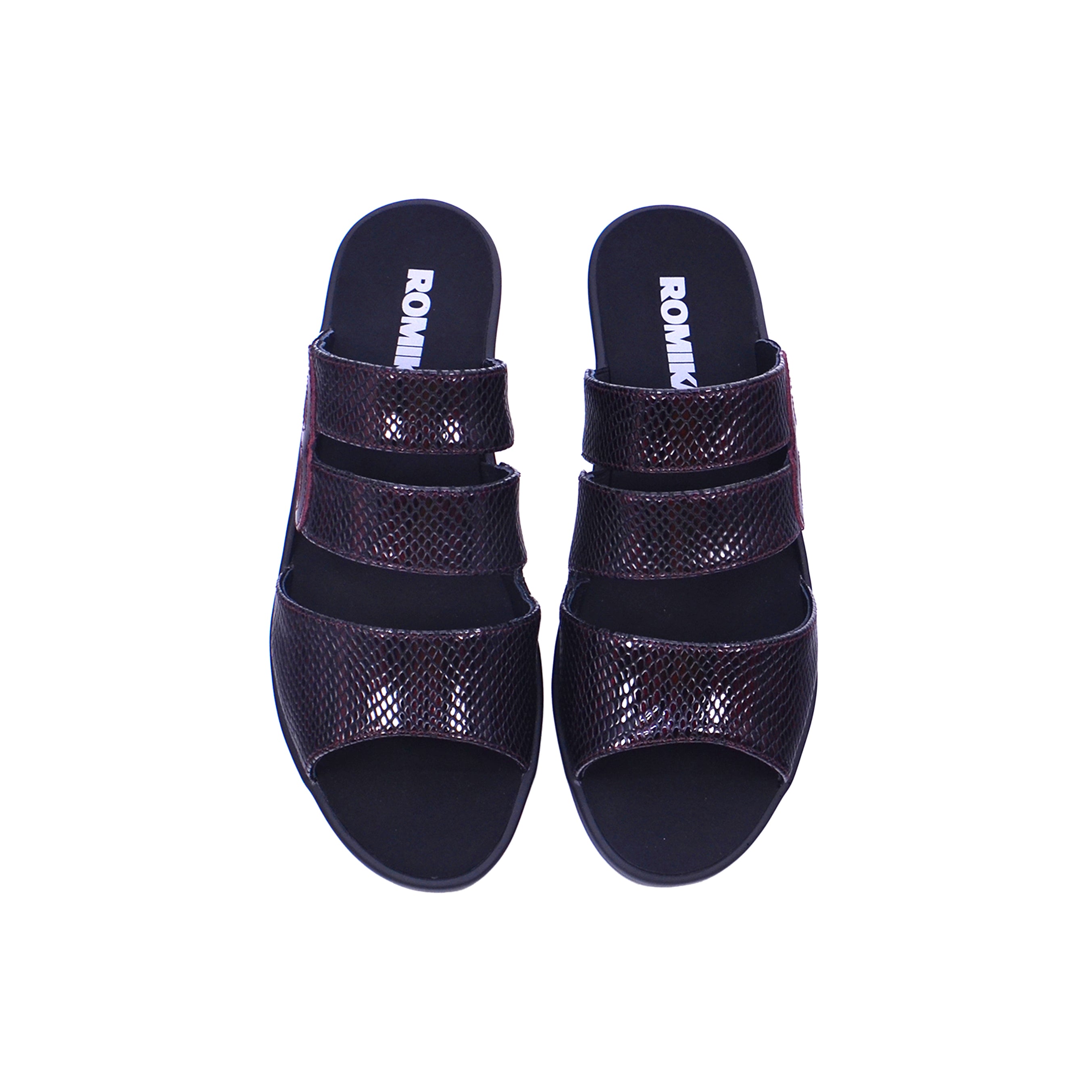 Romika Mokassetta 30502-AR788410 Women's Sandals #color_Maroon