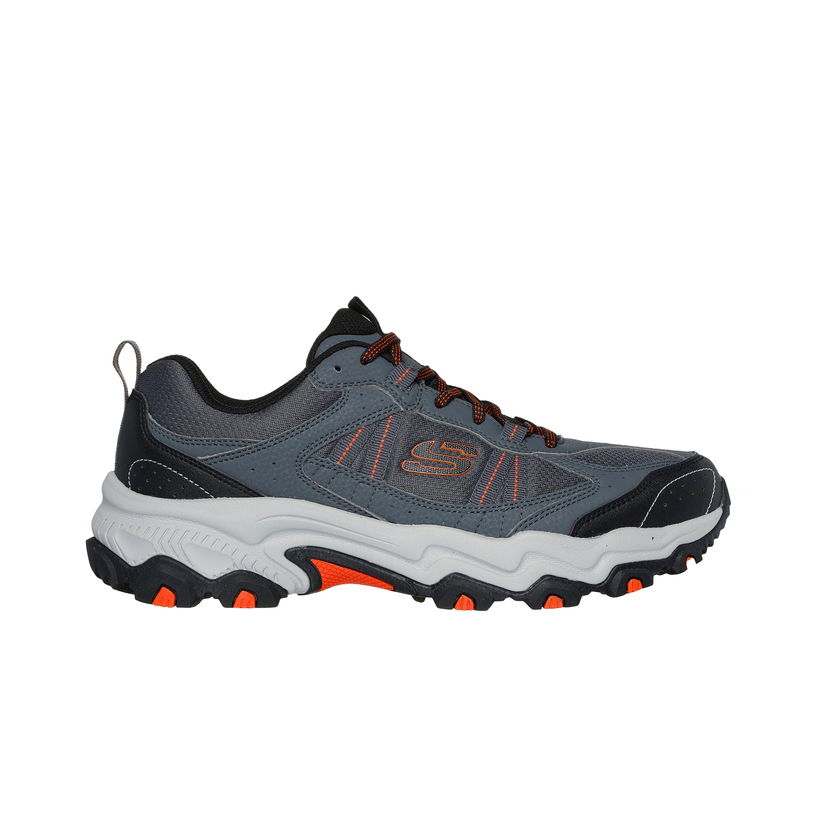 Skechers Men's Stamina AT - Upper Stitch Shoes #color_Gray