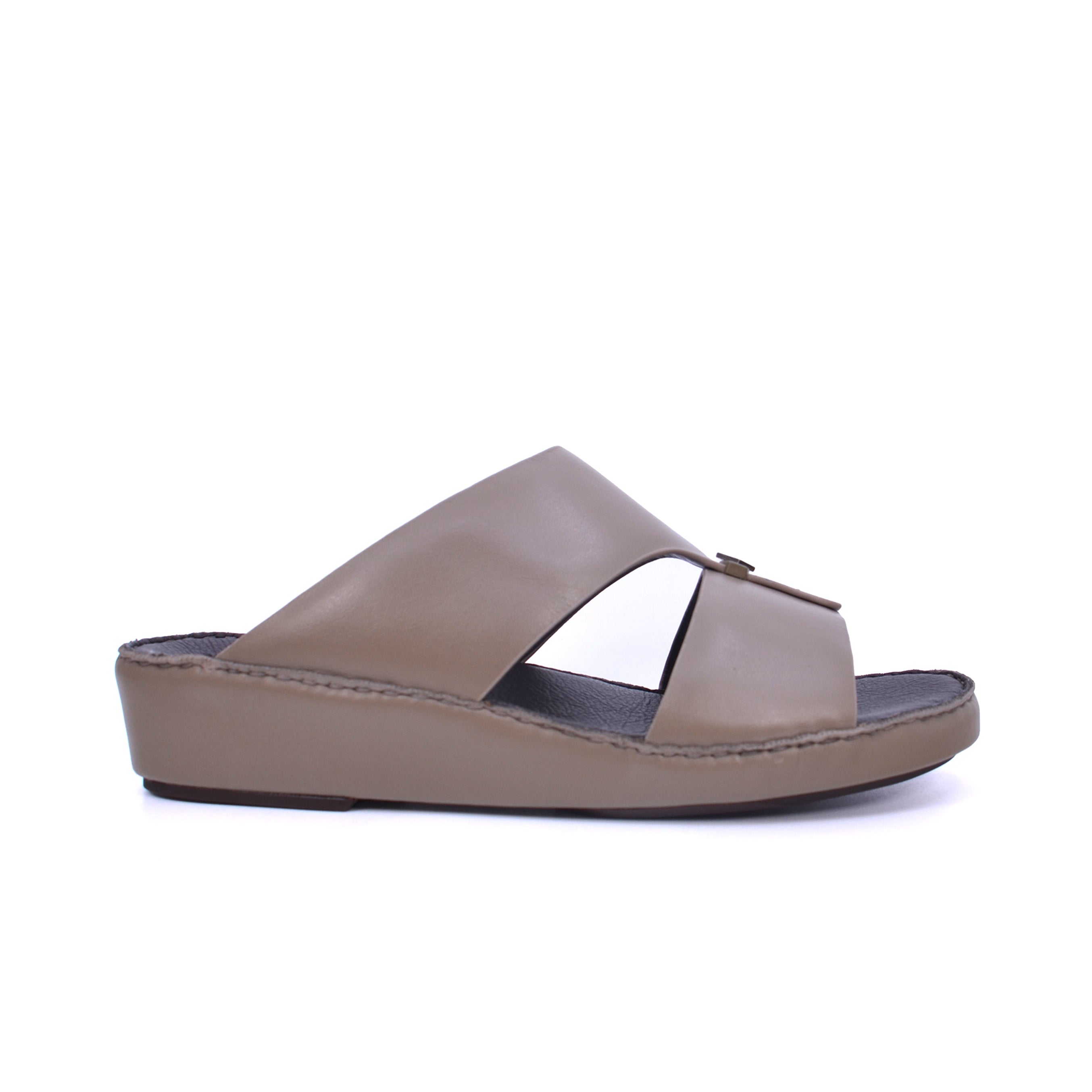 Mynaal MYL 004 Men's Arabic Sandals #color_Taupe